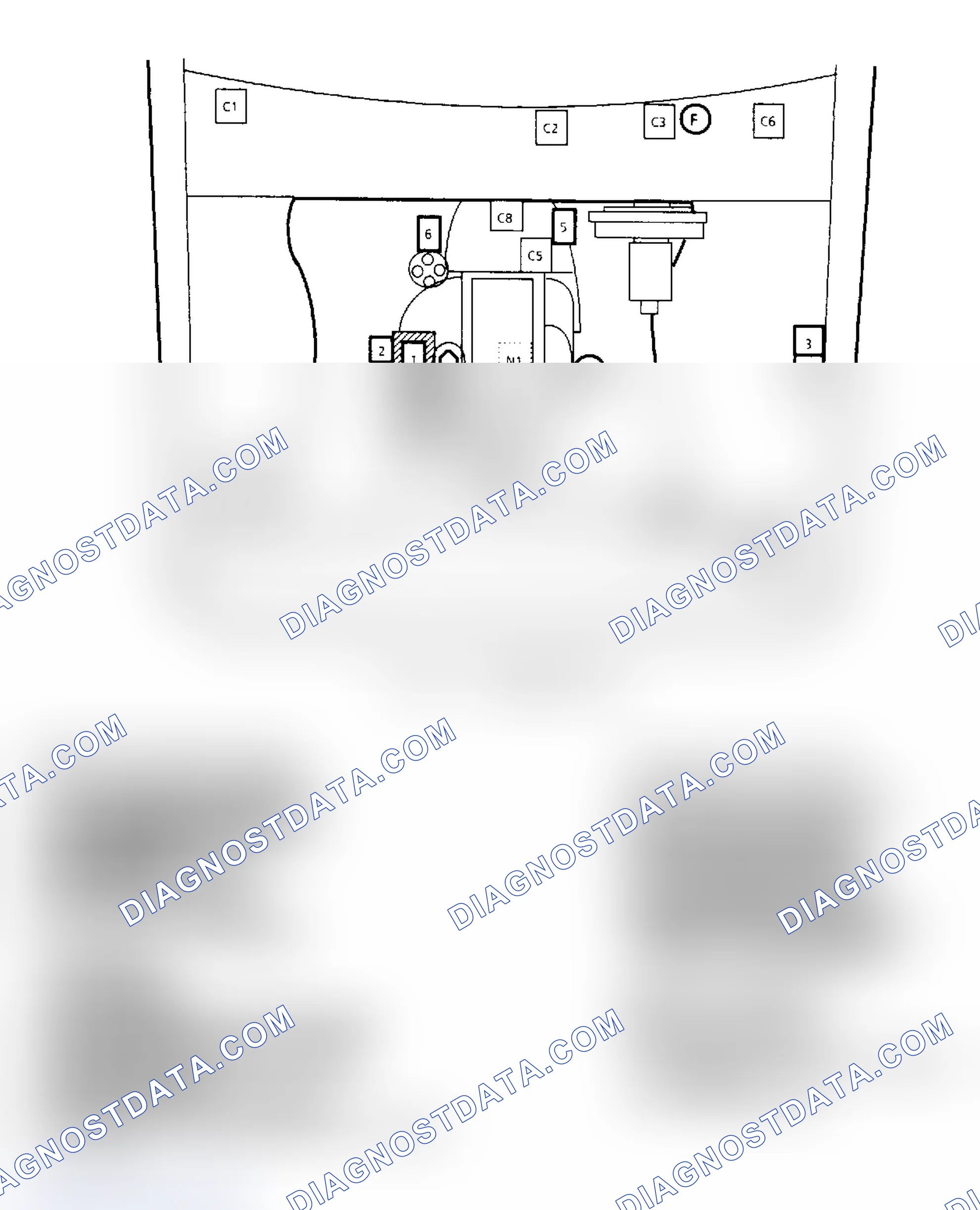 Scheme 141: Component Locations for "S/T" Series 2.5L