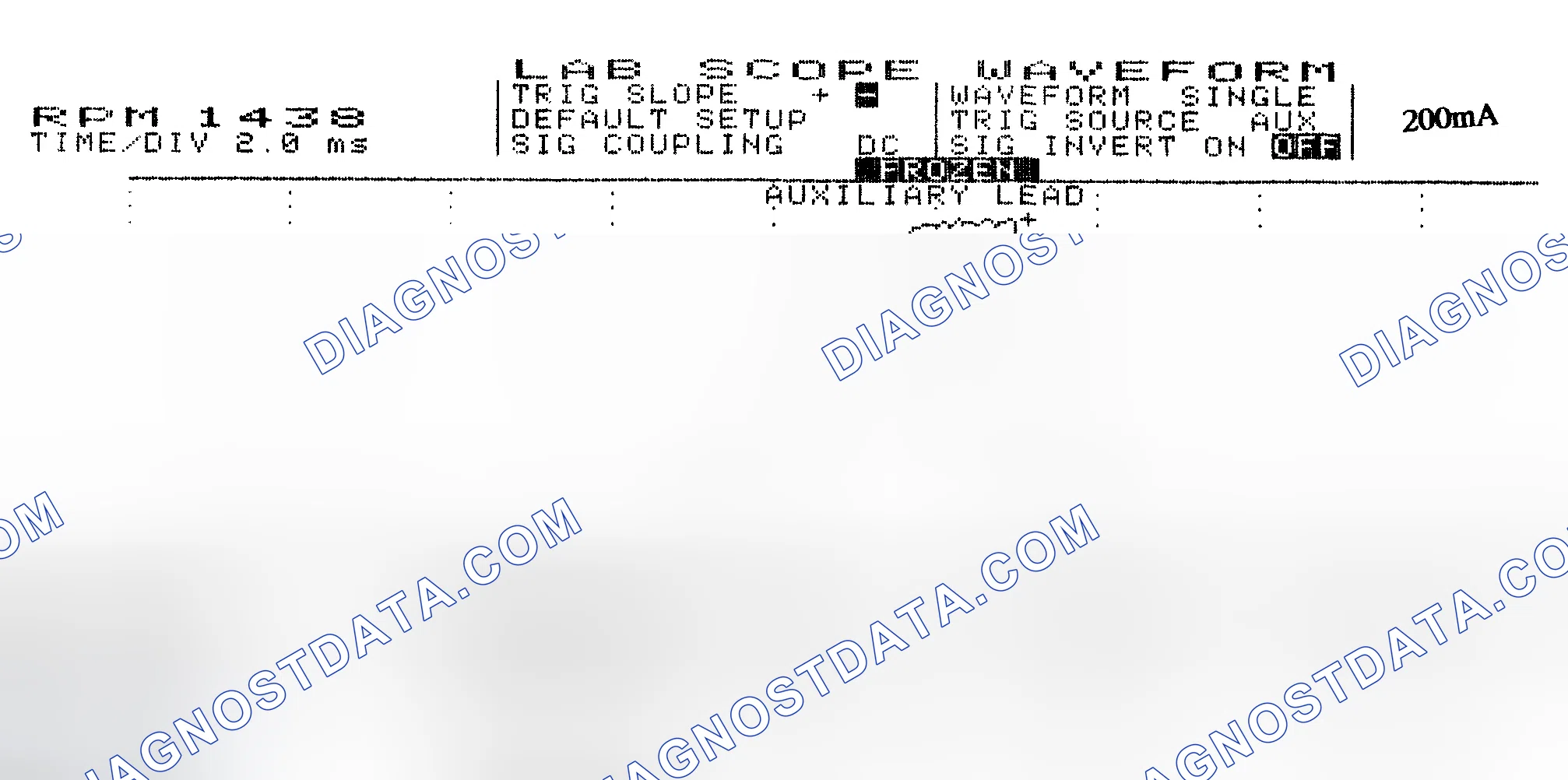 Scheme 15: Single Injector w/Normal Current Flow - Current Pattern