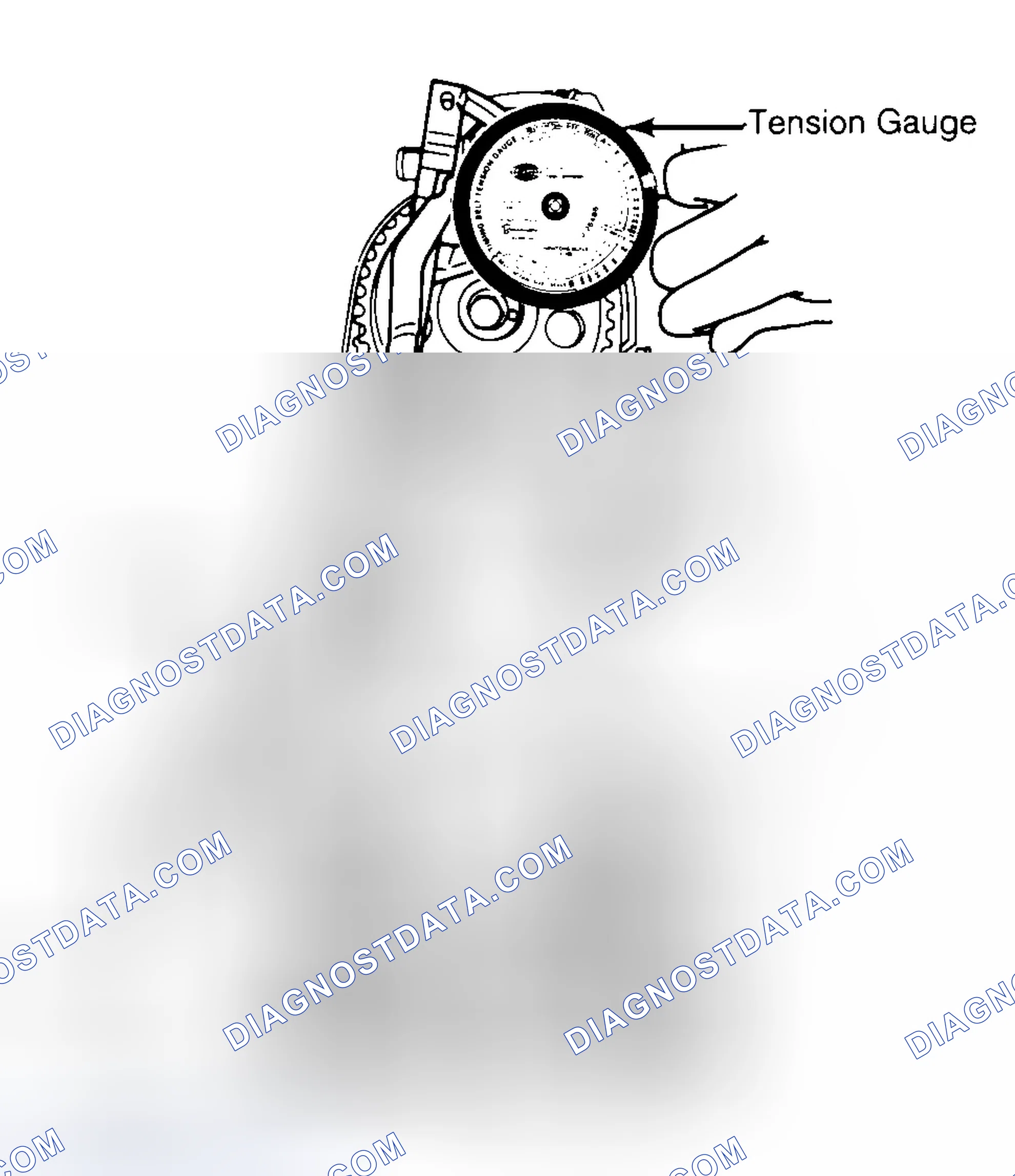 Scheme 3: Adjusting Typical Timing Belt Tension