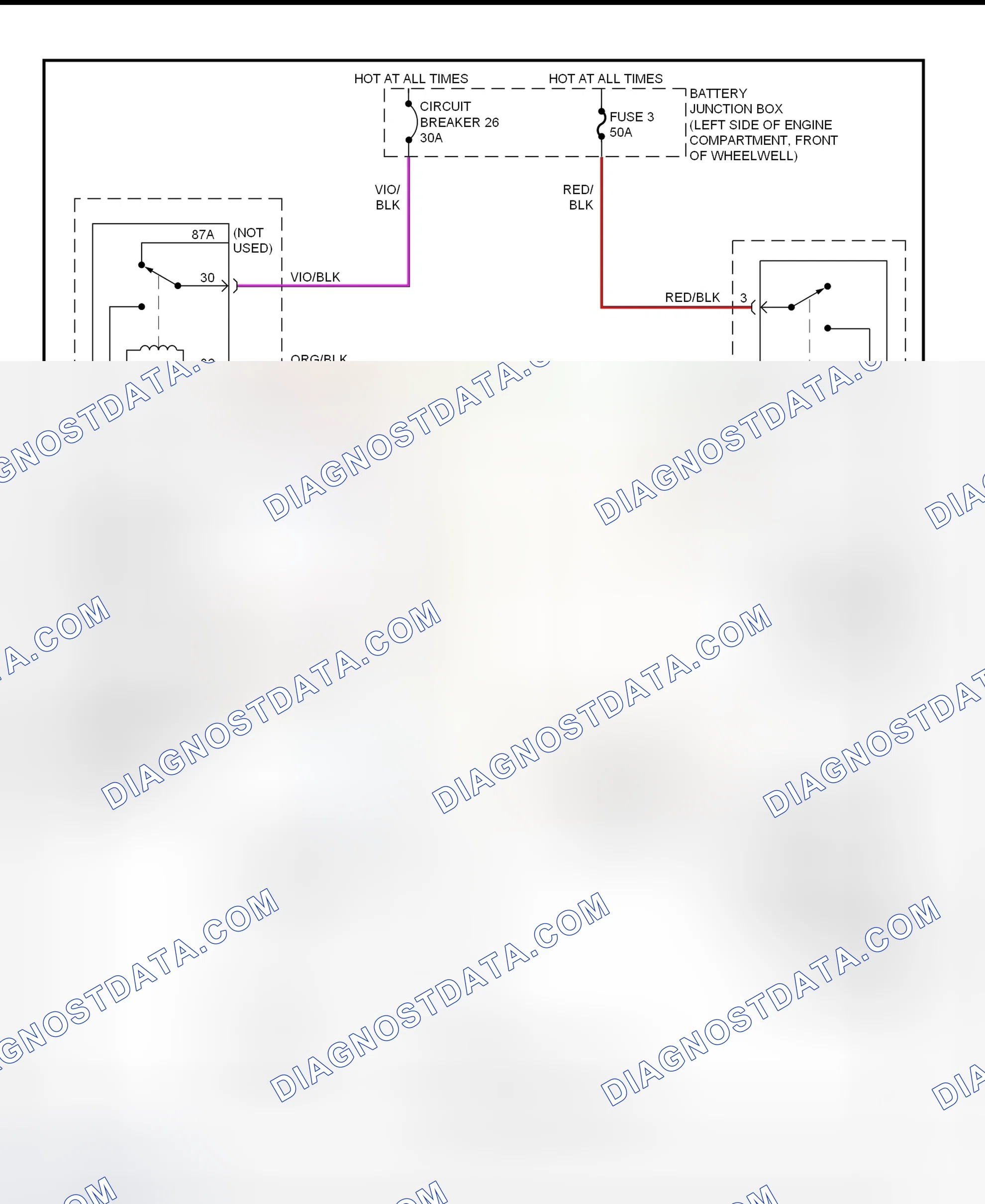 Scheme 39: Electric Cooling Fan Wiring Diagram (Town Car)
