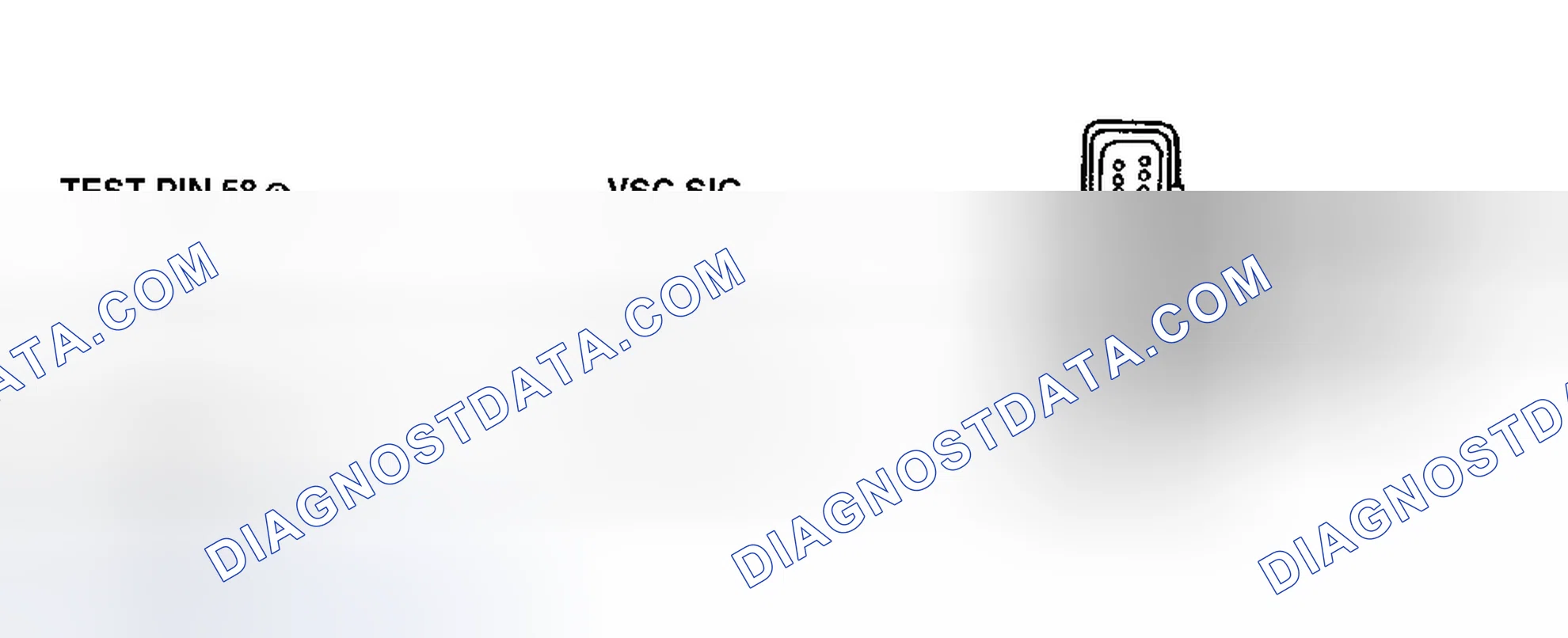 Scheme 12: Identifying ABS Module VSC Connector Terminals