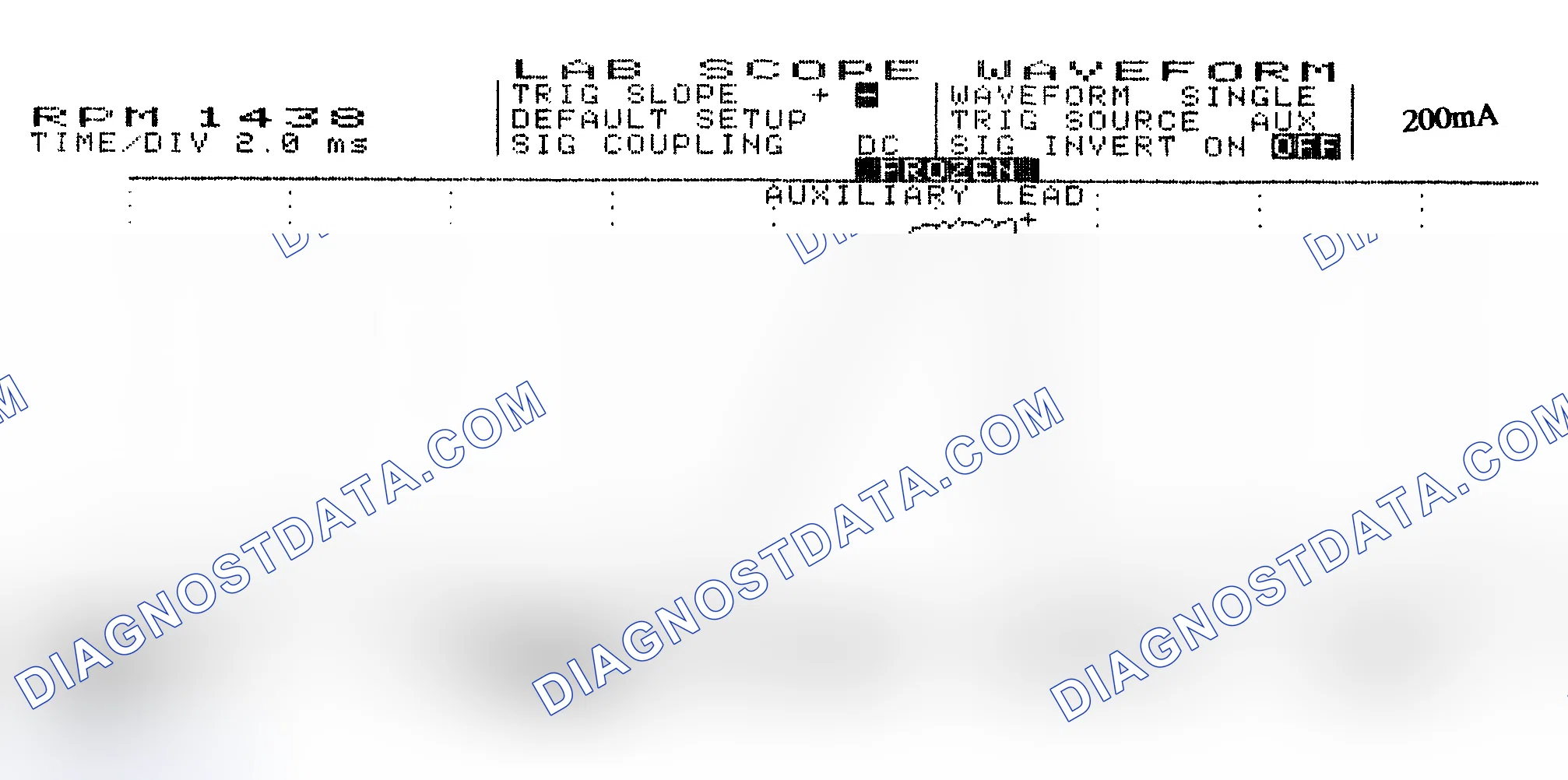 Scheme 15: Single Injector w/Normal Current Flow - Current Pattern