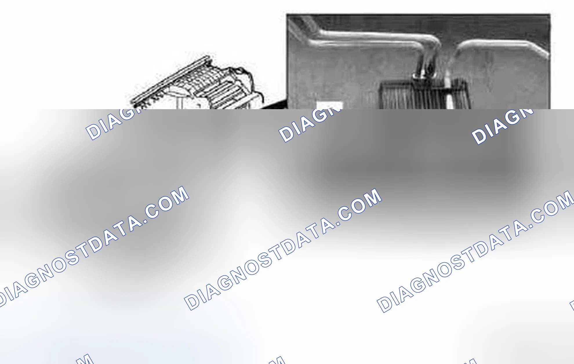 Scheme 37: Identifying Heater Core Location Behind Instrument Panel