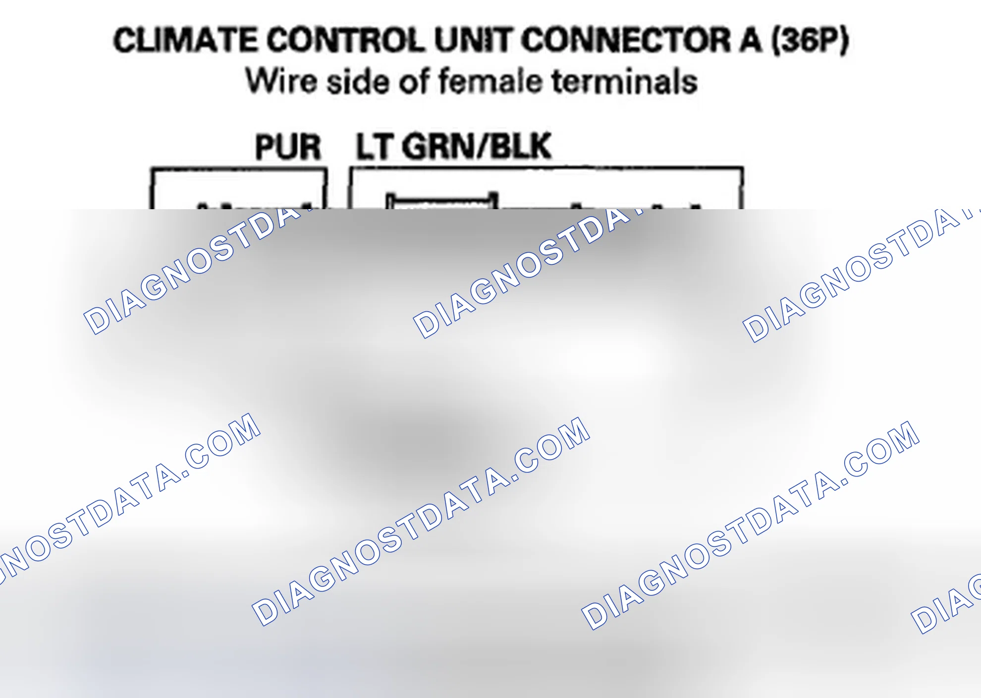 Scheme 86: DTC B1238 or DTC Indicator P and AUTO: A Problem In the Passenger's Air Mix Control Linkage, Door or
