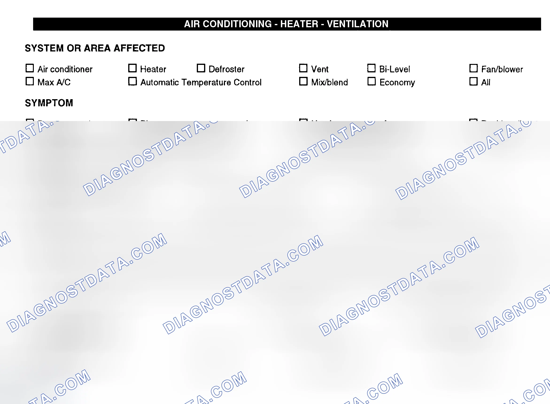 Scheme 8: Air Conditioning, Heater & Ventilation