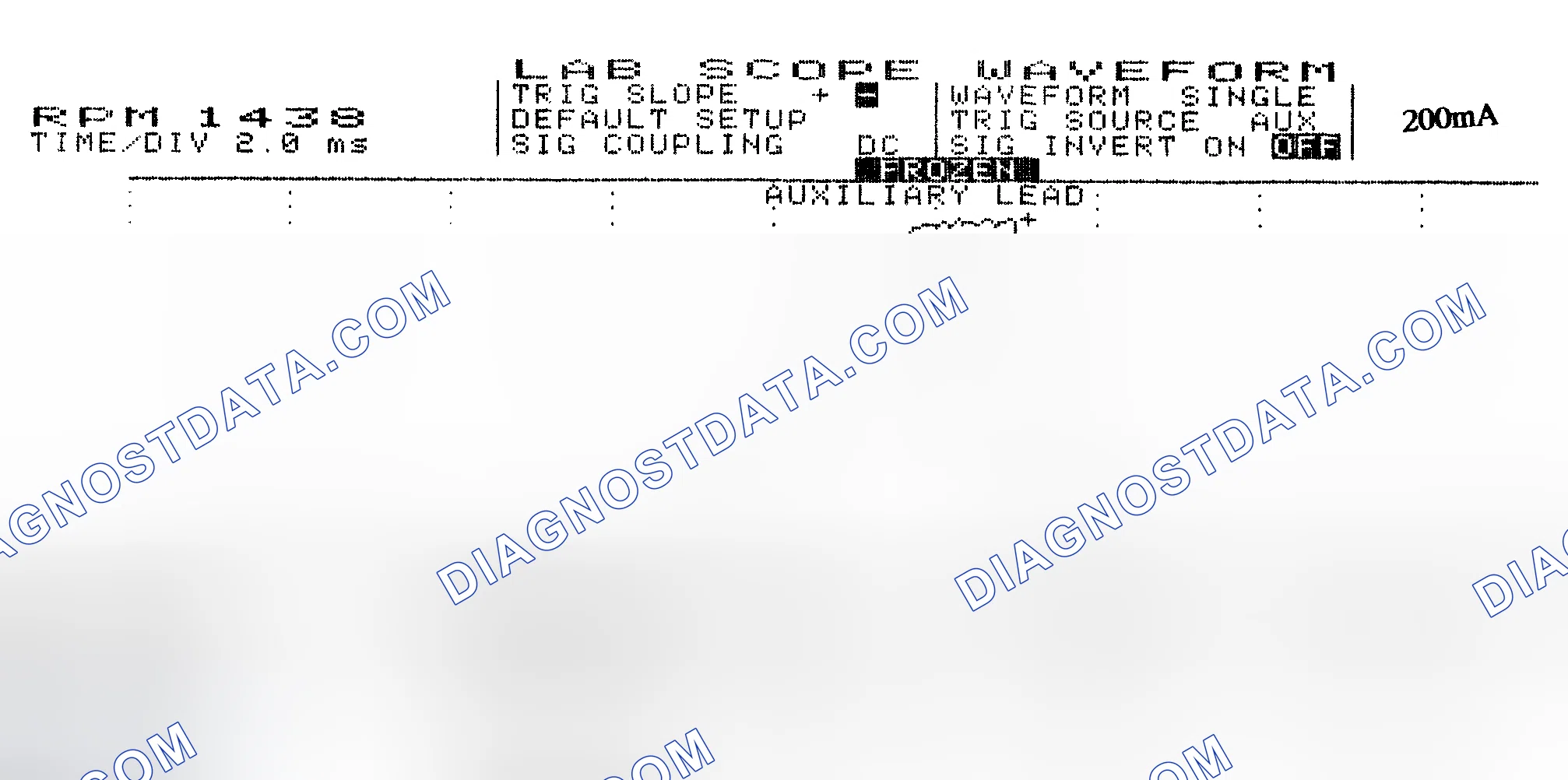 Scheme 15: Single Injector w/Normal Current Flow - Current Pattern