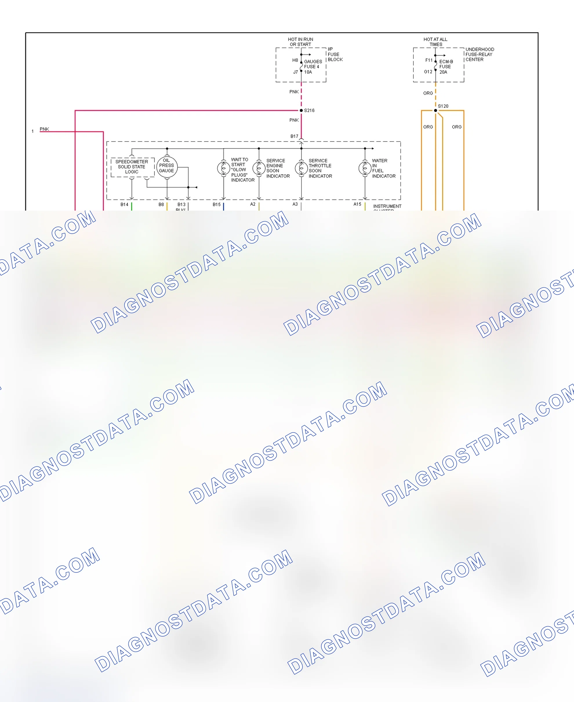Scheme 11: PCM Wiring Diagram (6.5L - 3 Of 4)