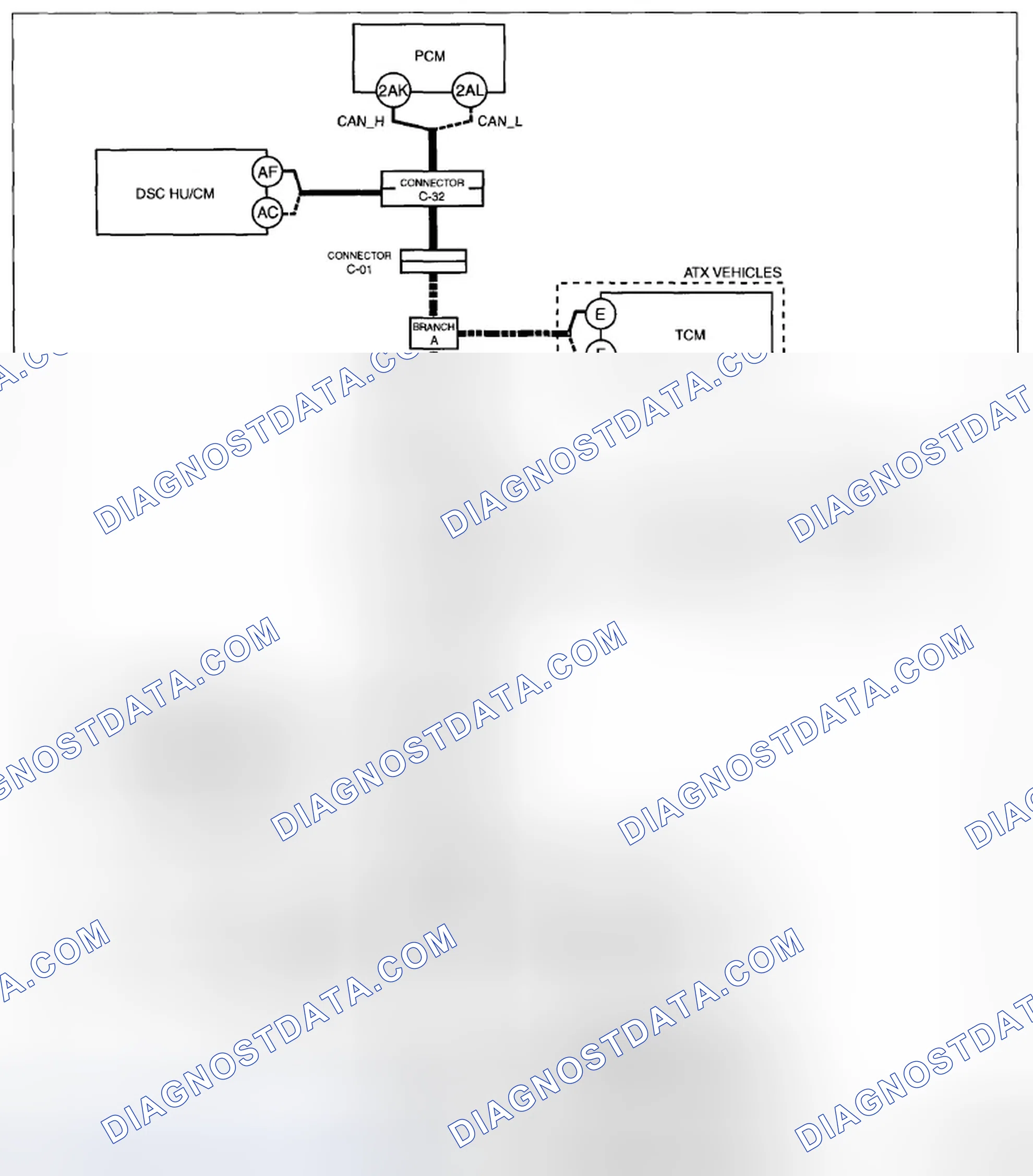 Scheme 20: On-Board Diagnostic System - Wiring Diagram (Possible Cause I)