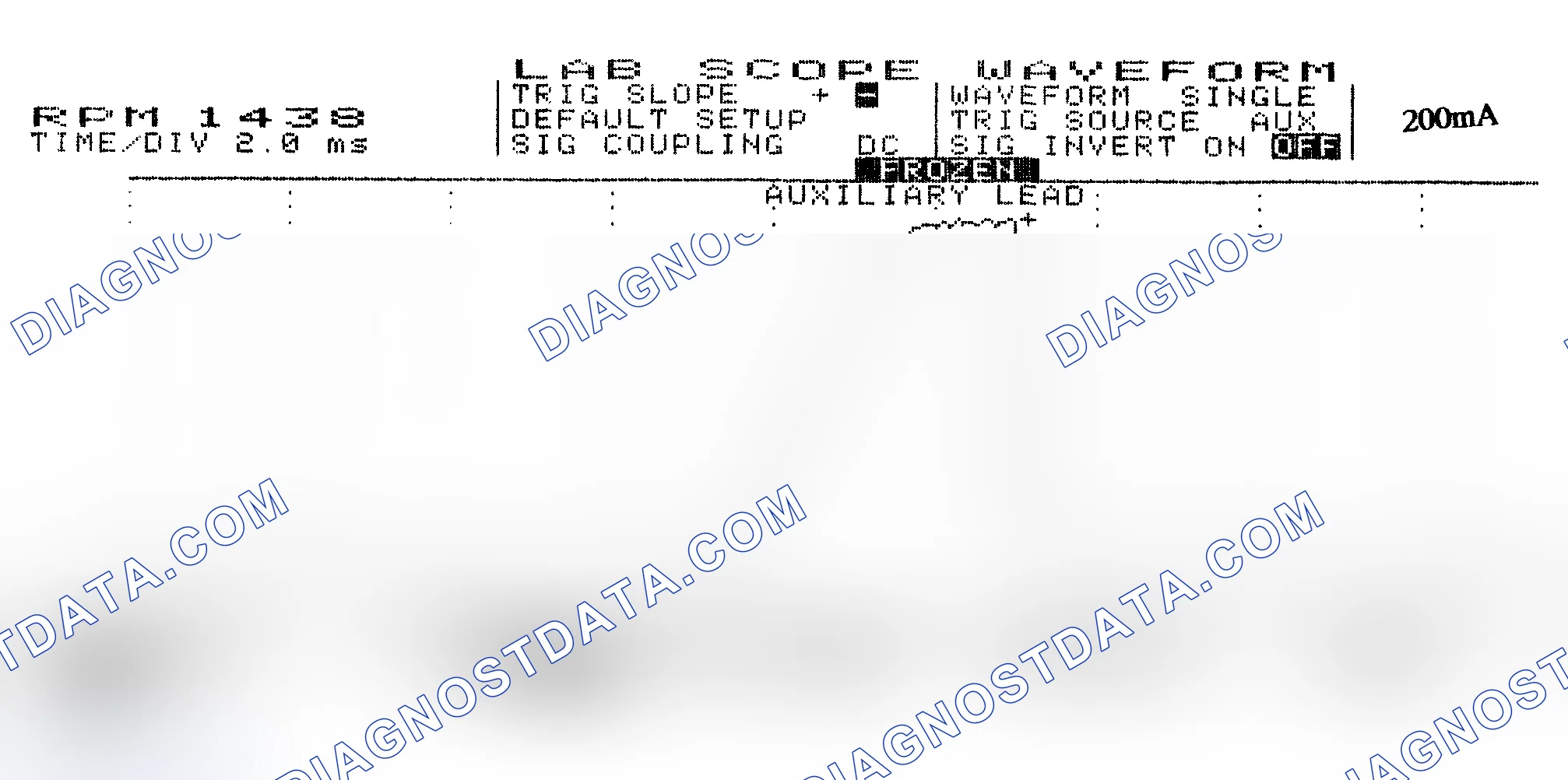 Scheme 15: Single Injector w/Normal Current Flow - Current Pattern