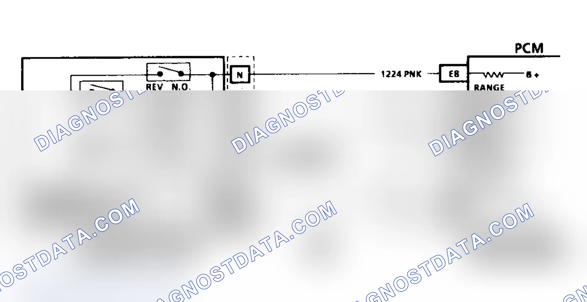 Scheme 426: Code 28 Schematic (4L60-E Transmission (Diesel) Transmission Range Pressure Switch