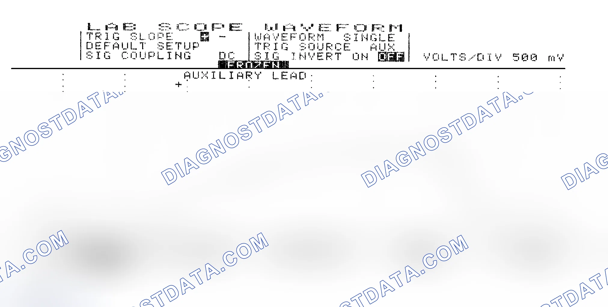 Scheme 14: Single Injector w/Excessive Current Flow - Current Pattern