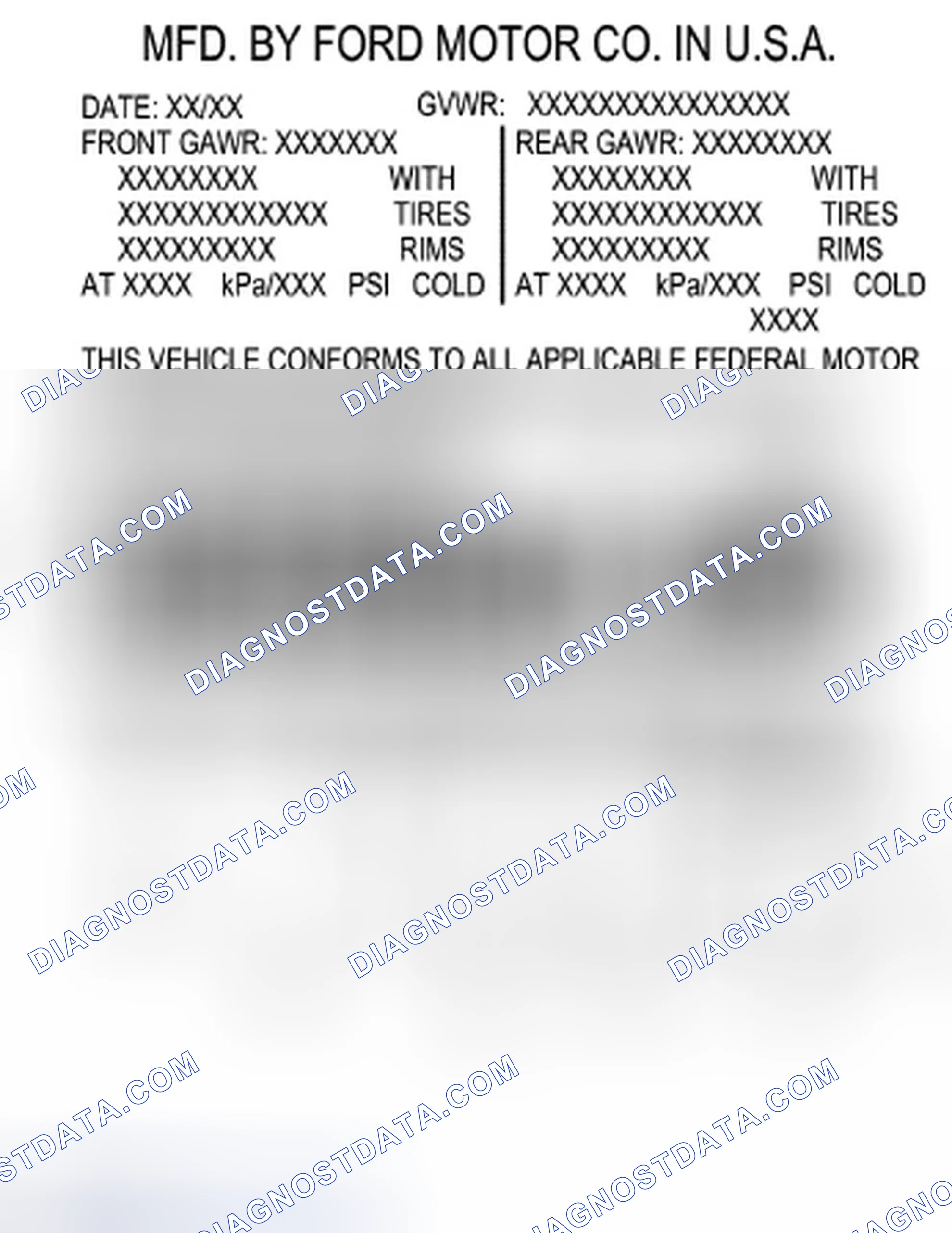 Scheme 23: Vehicle Certification (VC) Label Locator