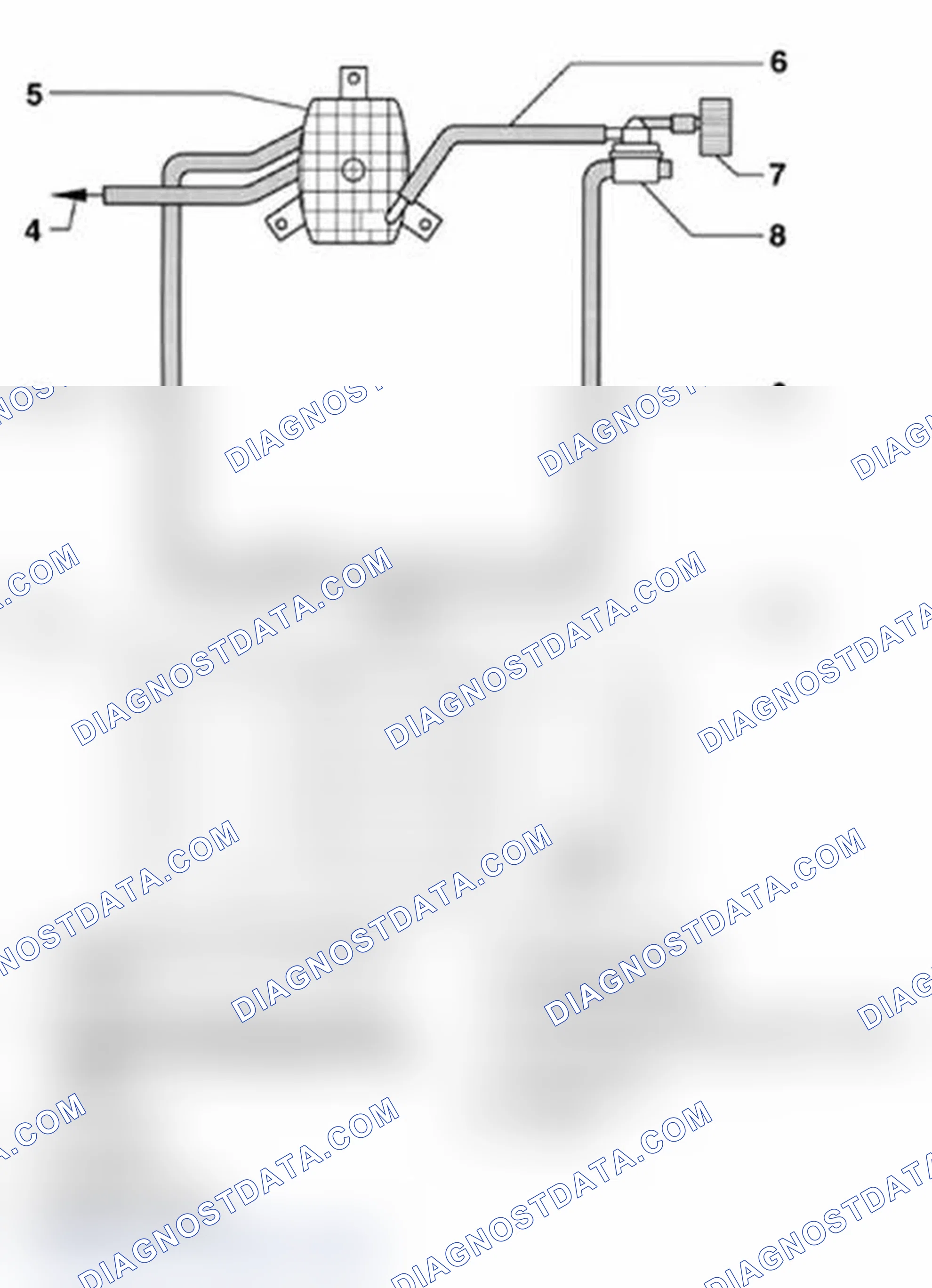 Scheme 612: EVAP Canister System - Overview And Vacuum Diagram