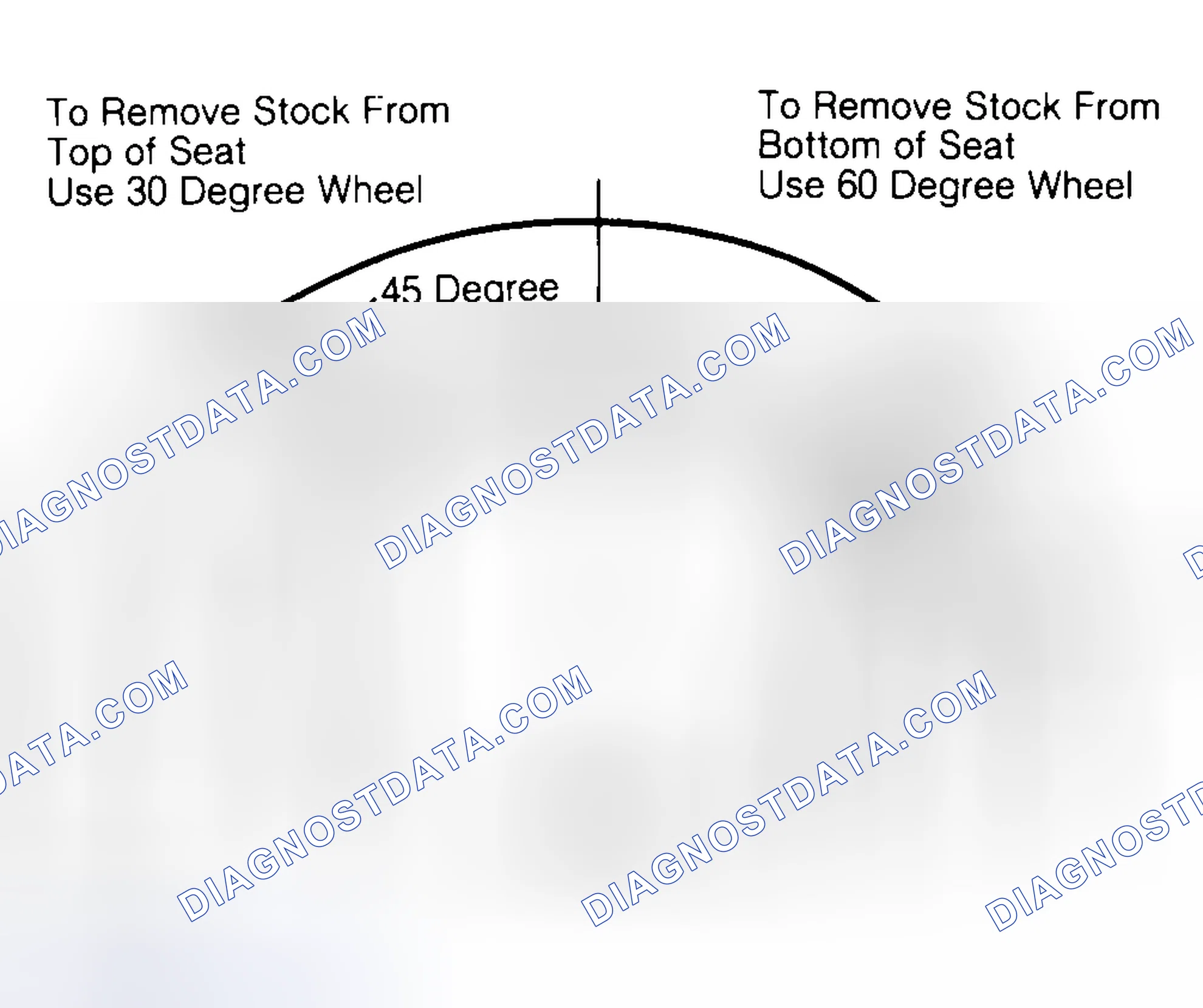 Scheme 19: Adjusting Valve Seat Width