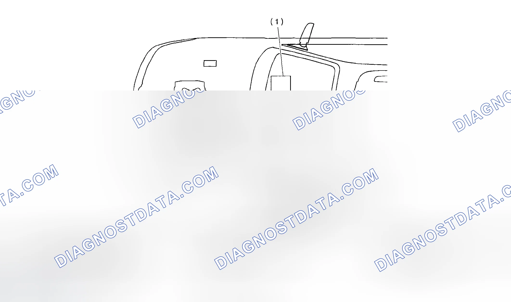 Scheme 717: Locating Electrical Components (Control Module Related - 1 Of 2)