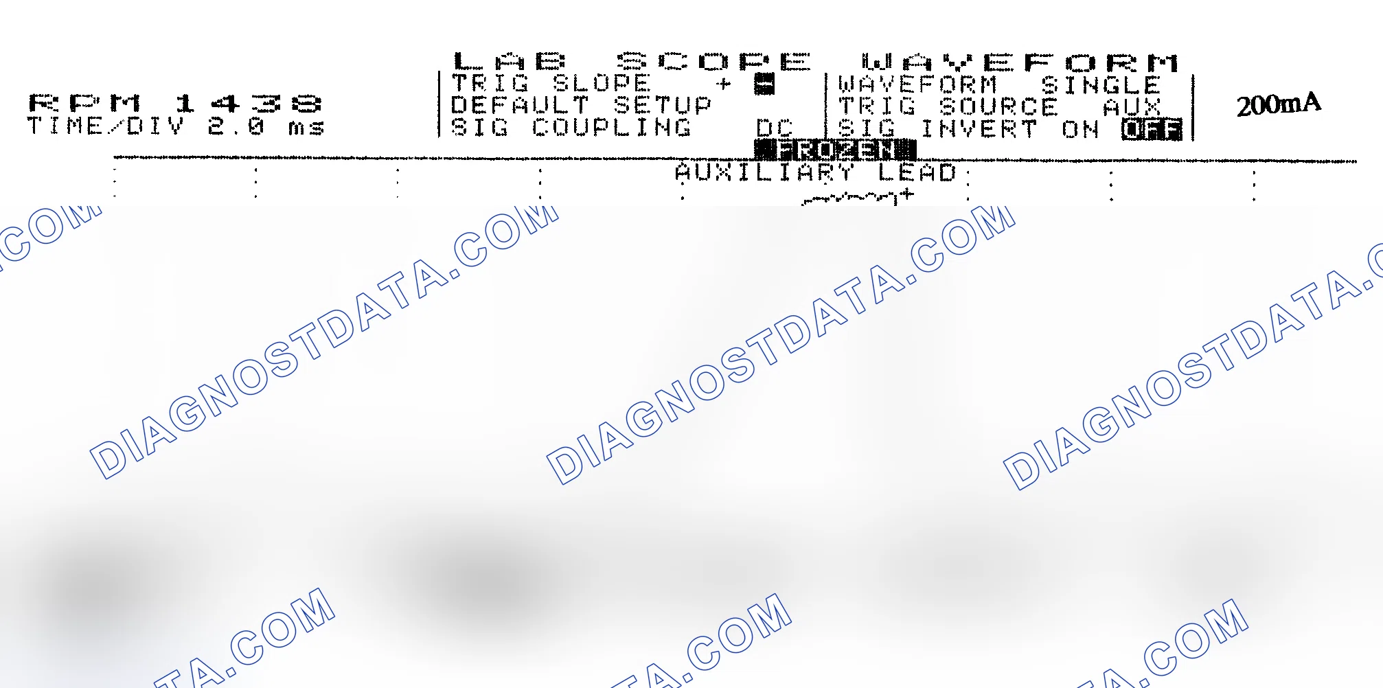 Scheme 15: Single Injector w/Normal Current Flow - Current Pattern