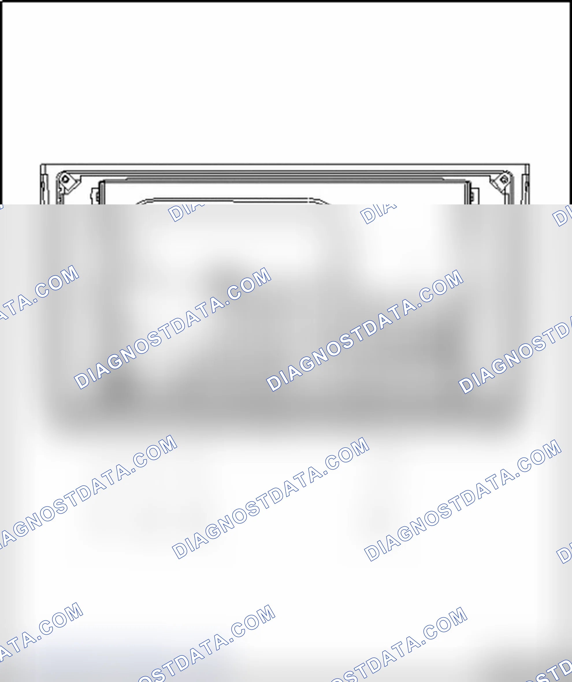 Scheme 165: Radio/Navigation Display Control Module J503 , connections