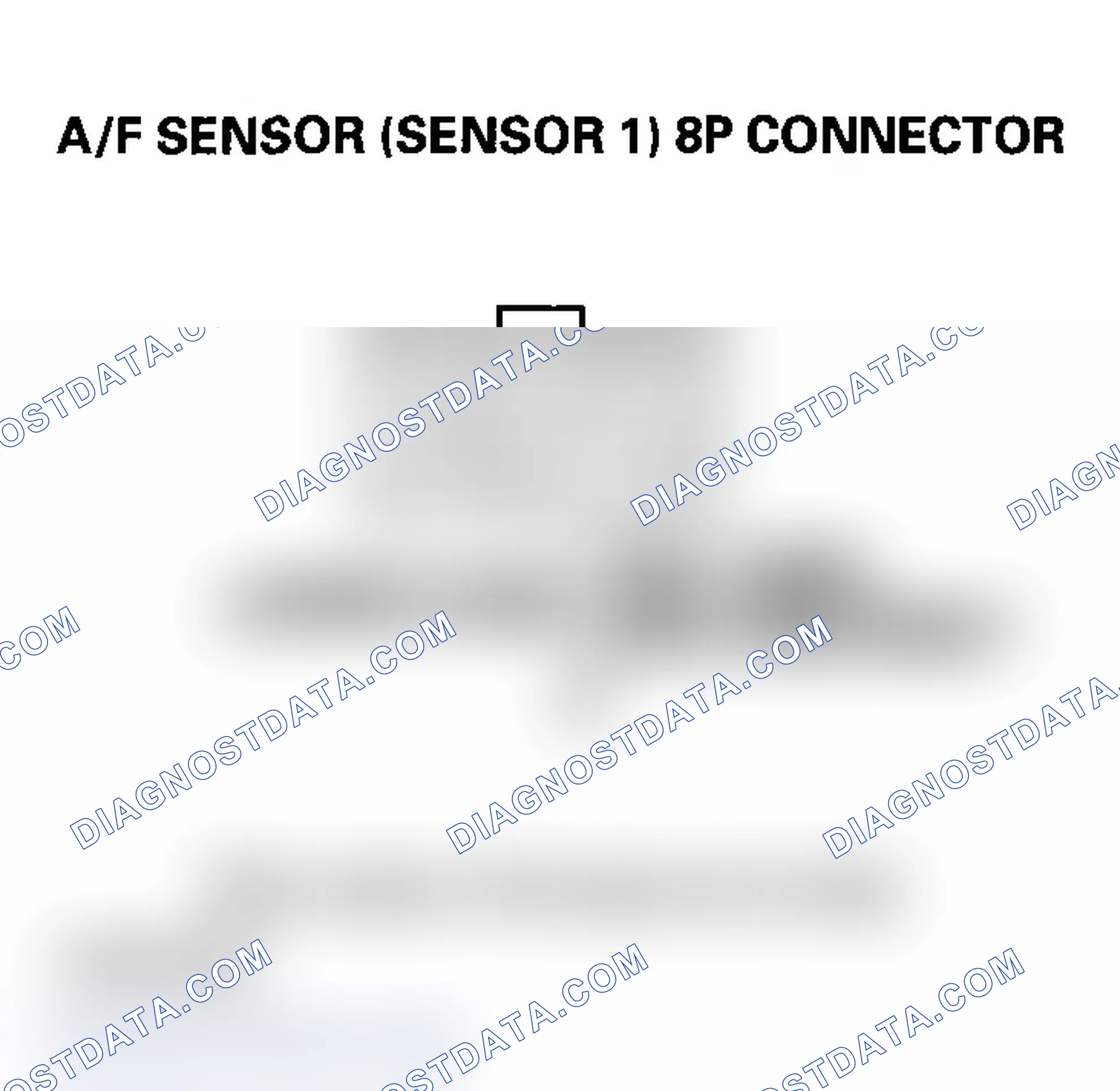 Scheme 204: DTC P2237, 2240: Rear A/F Sensor (Bank 1, Sensor 1) IP Circuit High Voltage (2006 Model); Front A/F