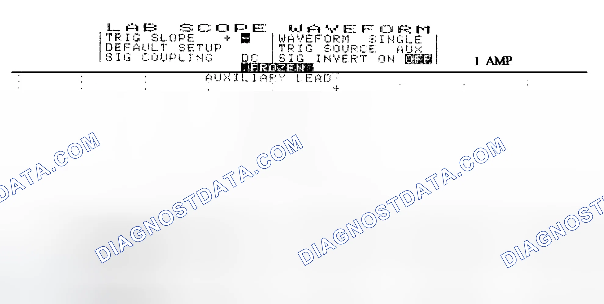 Scheme 20: Single Injector w/Normal Current Flow - Current Pattern