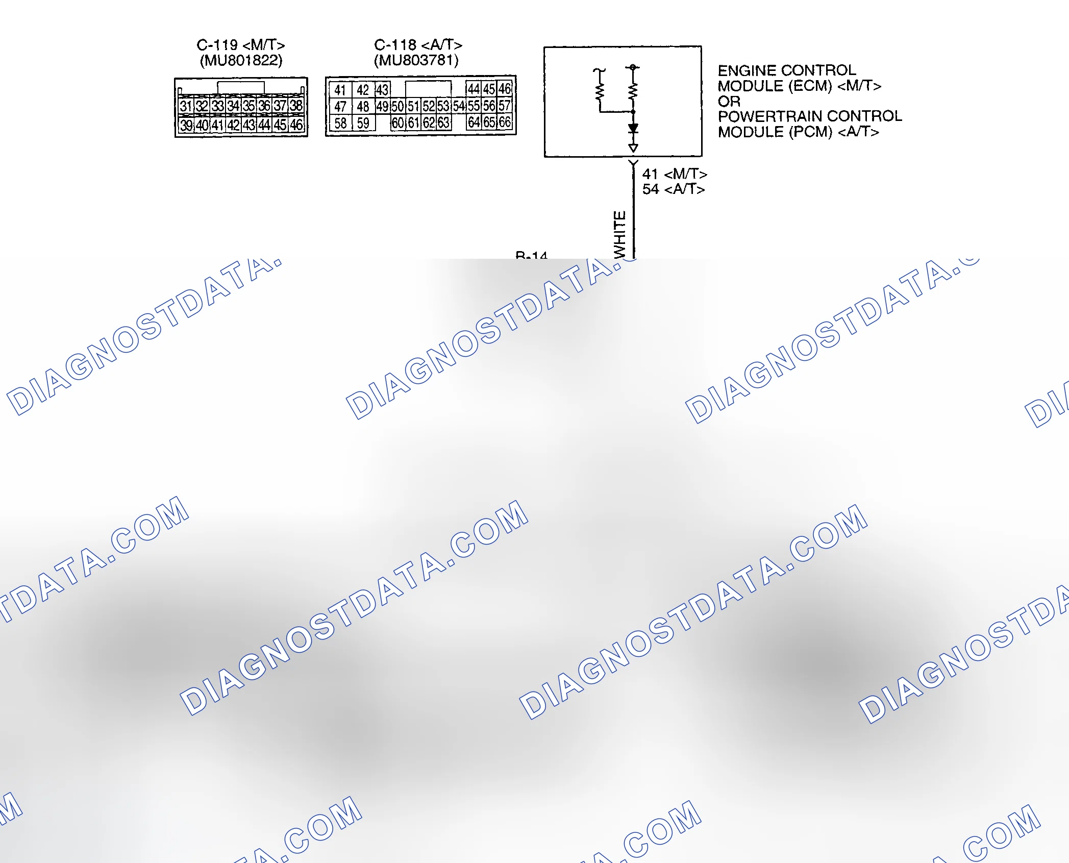 Scheme 29: DTC P1500: GENERATOR FR TERMINAL CIRCUIT MALFUNCTION