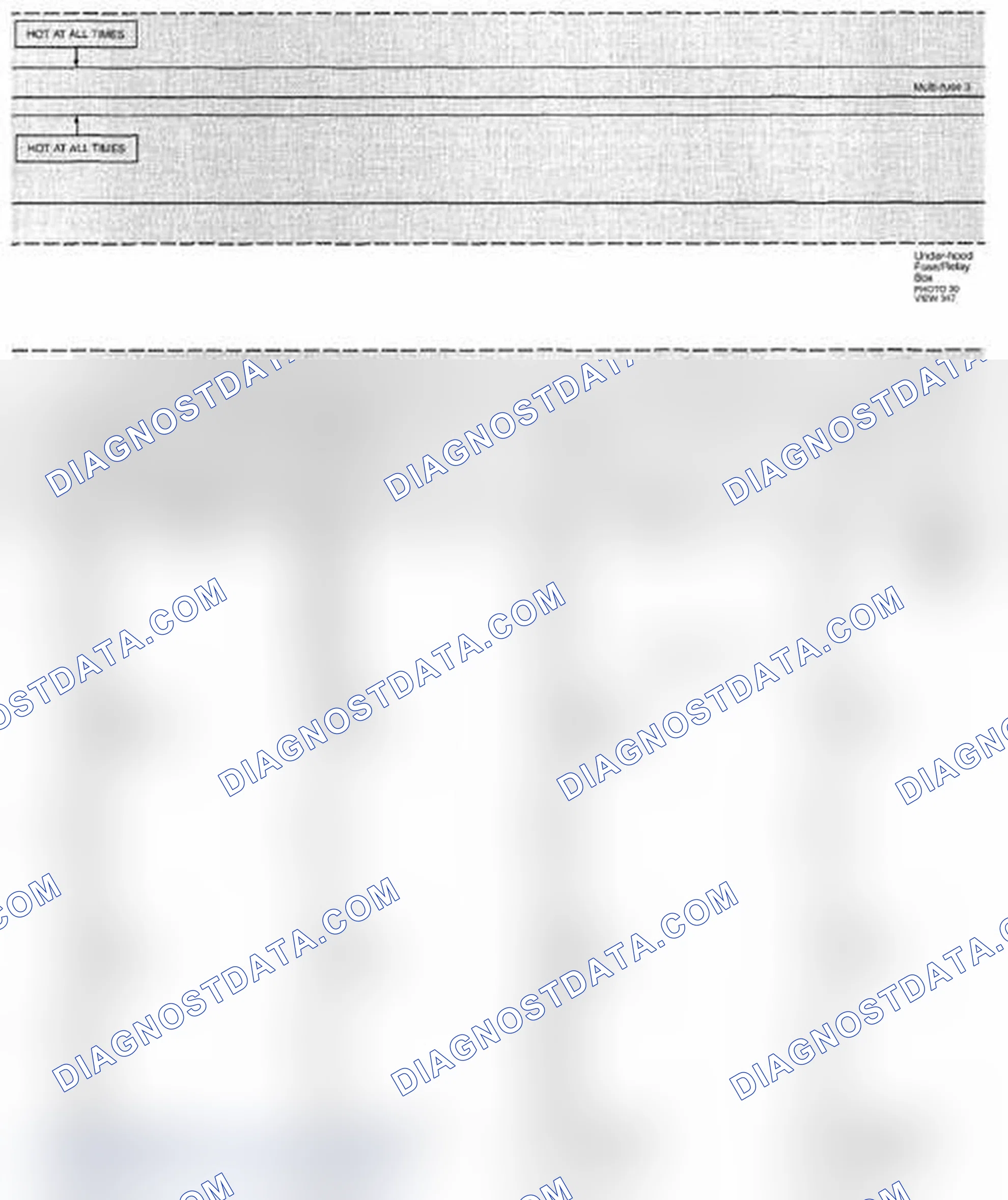 Scheme 90: Power Distribution Circuit Diagram - All Models (Page 10-7)