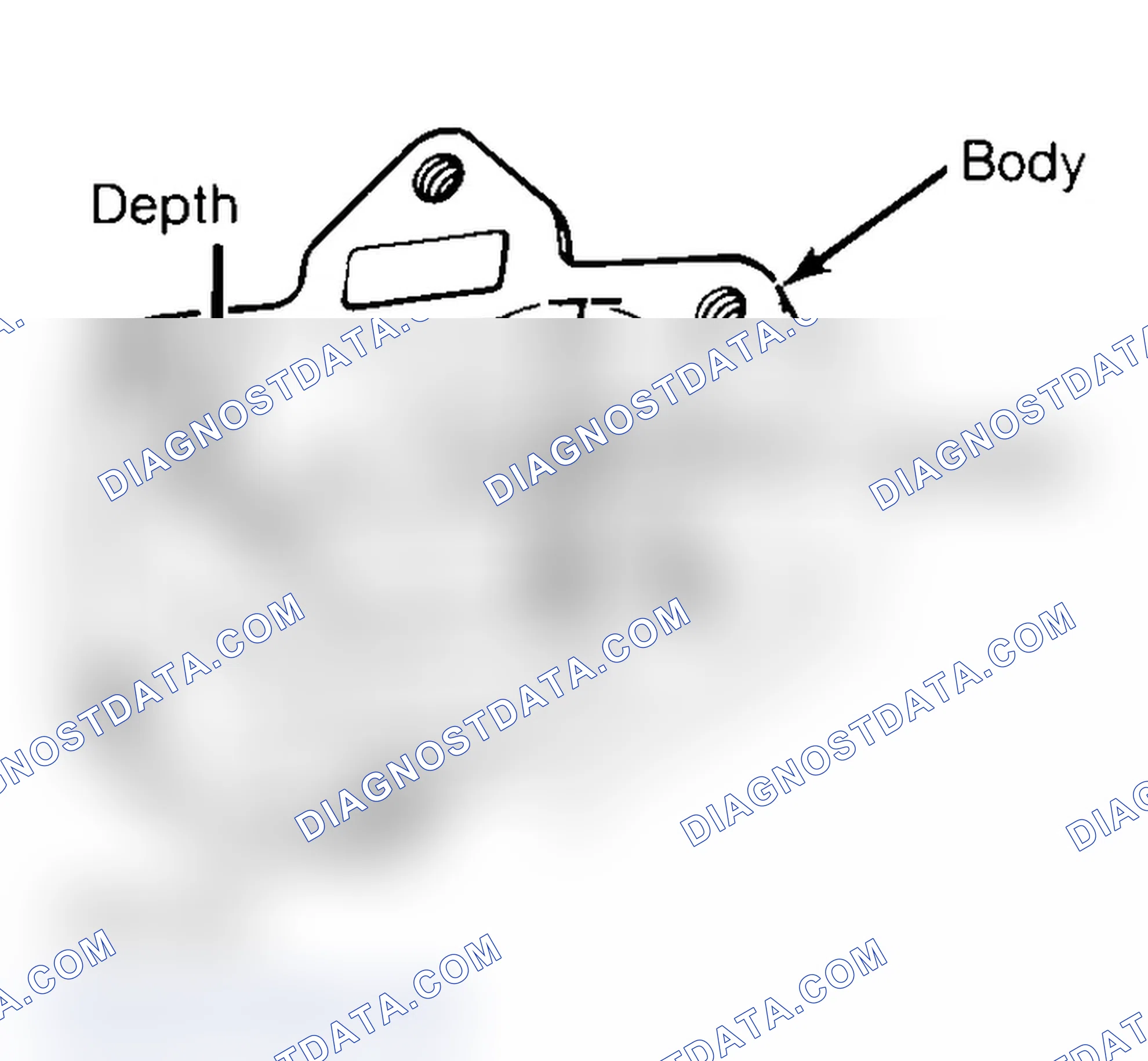 Scheme 35: Measuring Oil Pump Gear Cavity