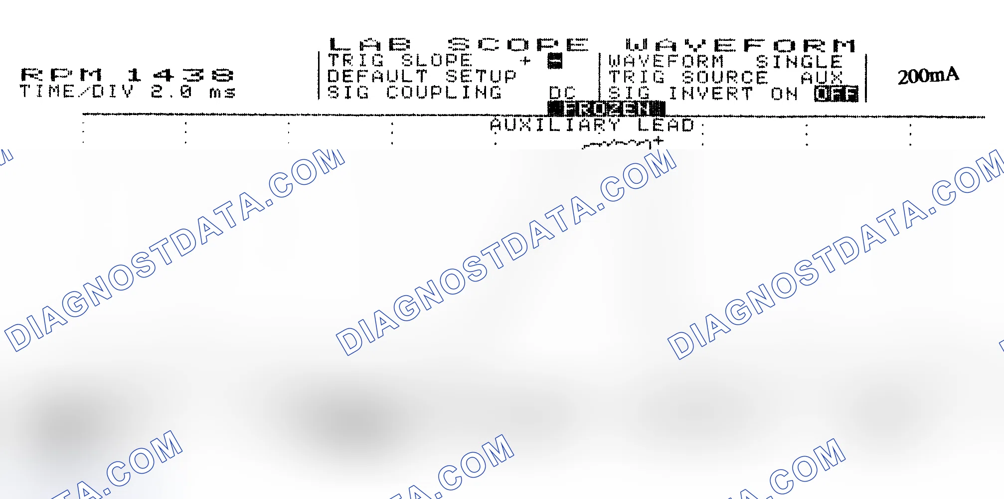 Scheme 15: Single Injector w/Normal Current Flow - Current Pattern