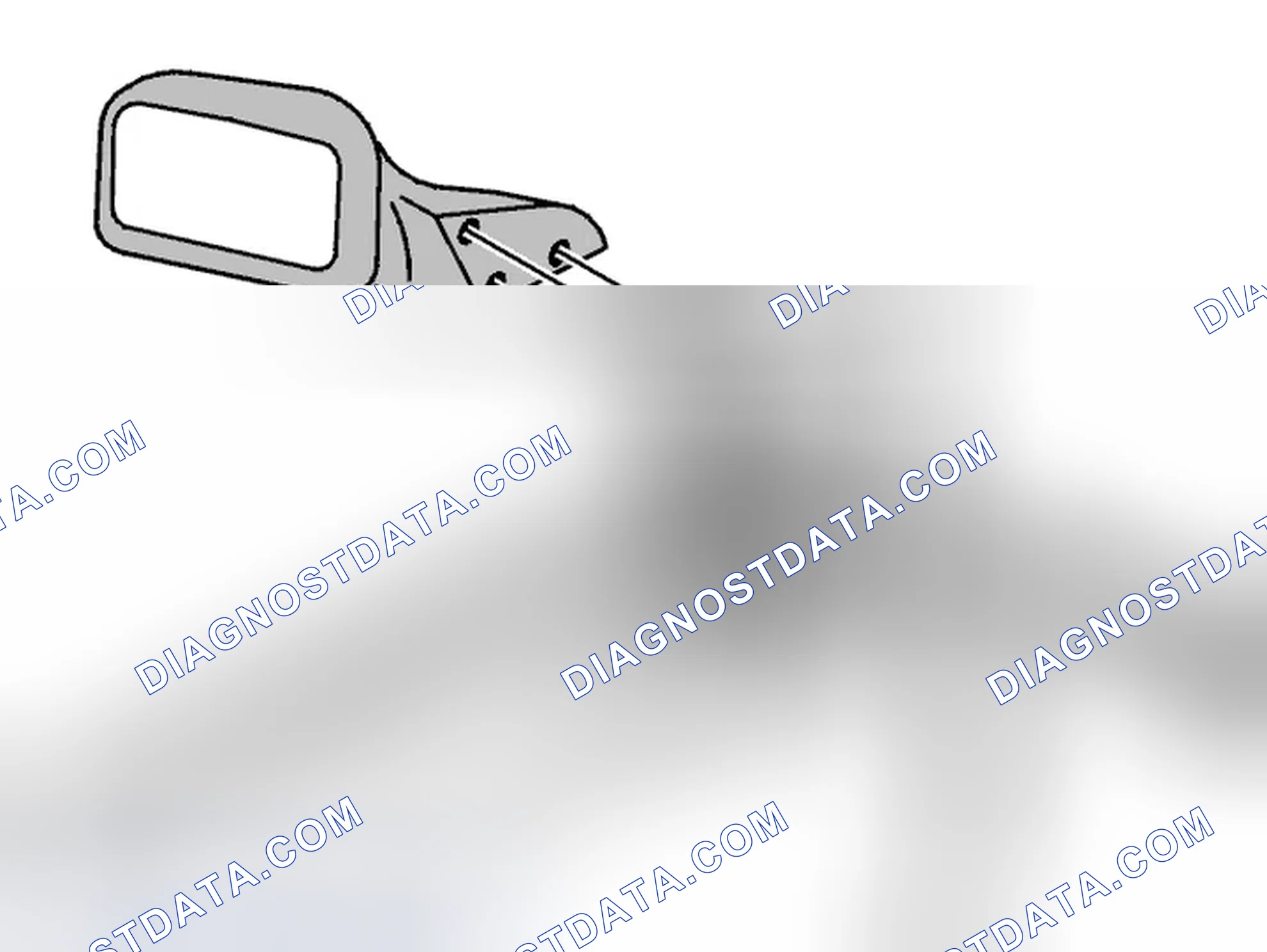 Scheme 48: Power door mirror assembly