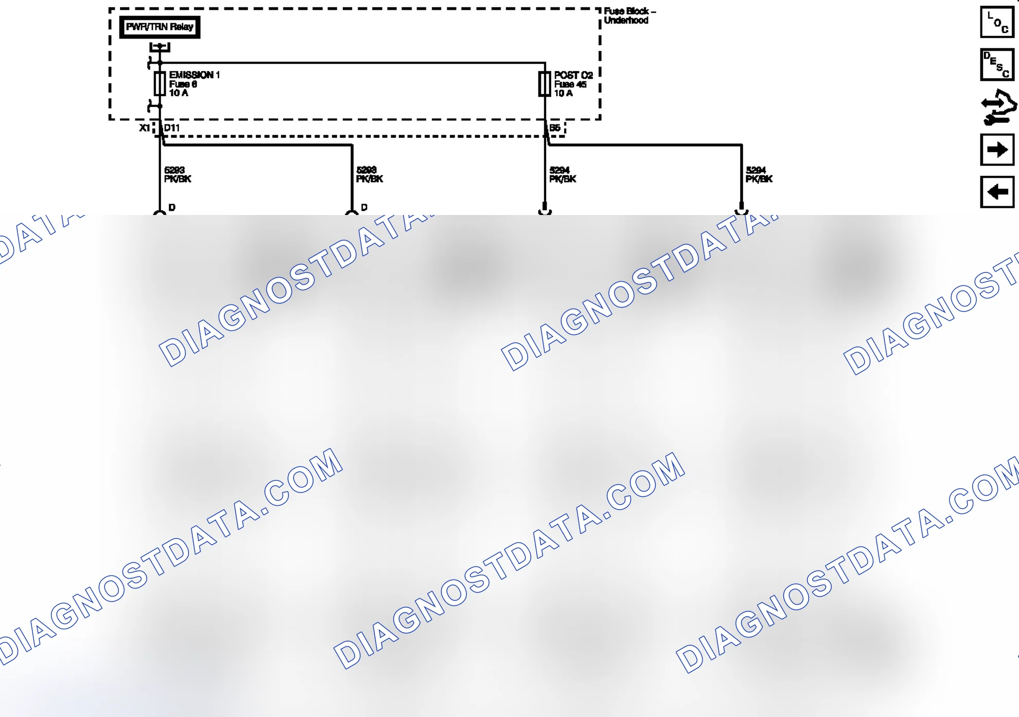 Scheme 14: Engine Data Sensors- Heated Oxygen Sensors Wiring Schematics