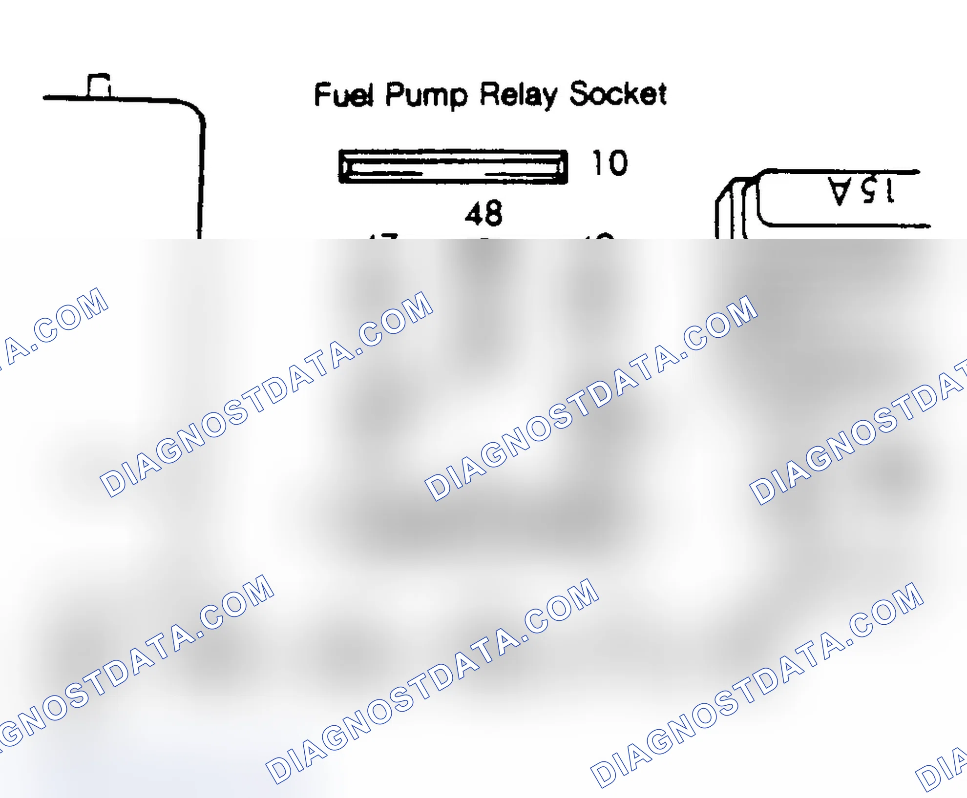Scheme 9: Fuel Pump Relay Signal Test