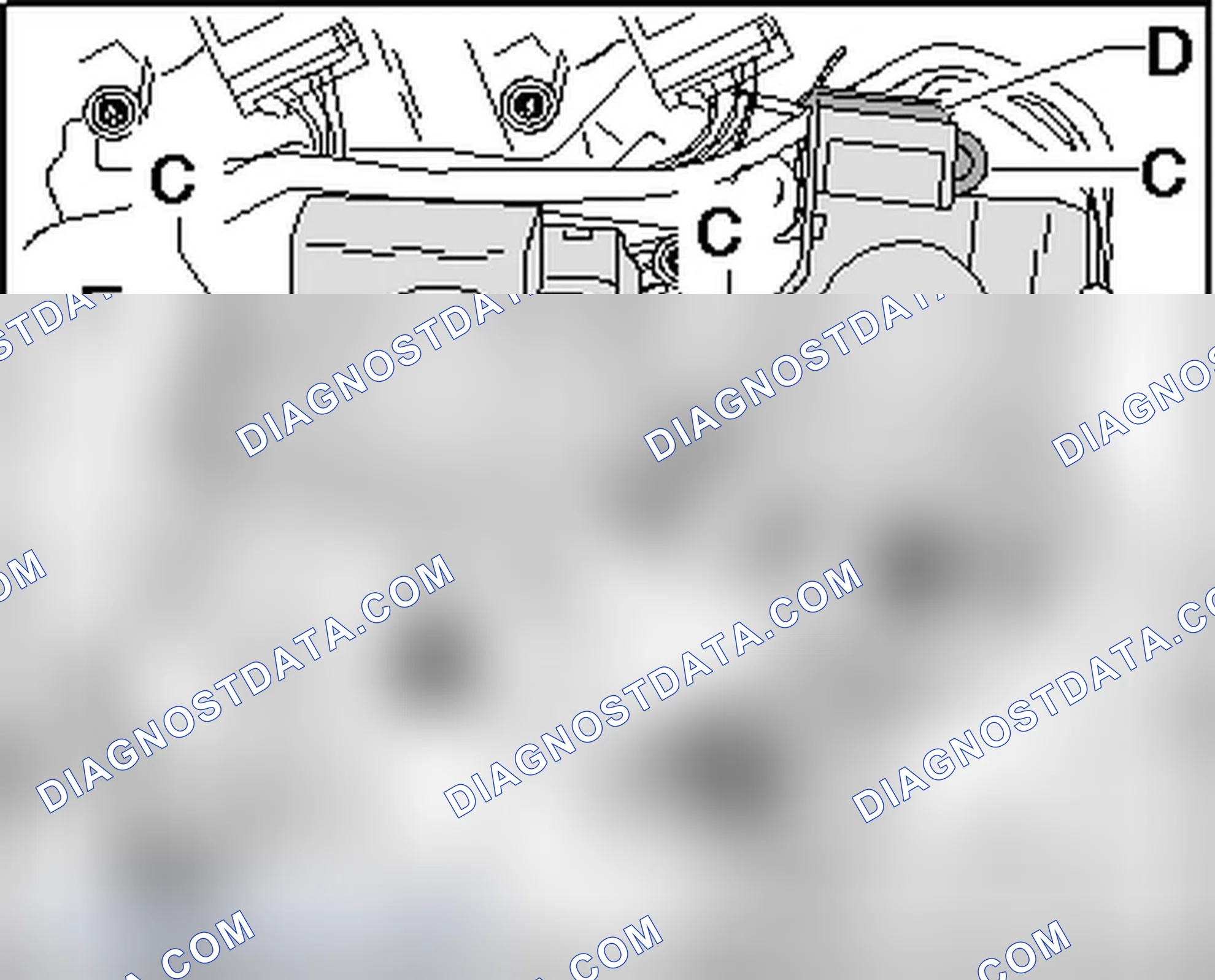 Scheme 80: RETAINING PLATE WITH LEFT FOOTWELL DOOR MOTOR -V108- AND LEFT TEMPERATURE DOOR MOTOR -V158