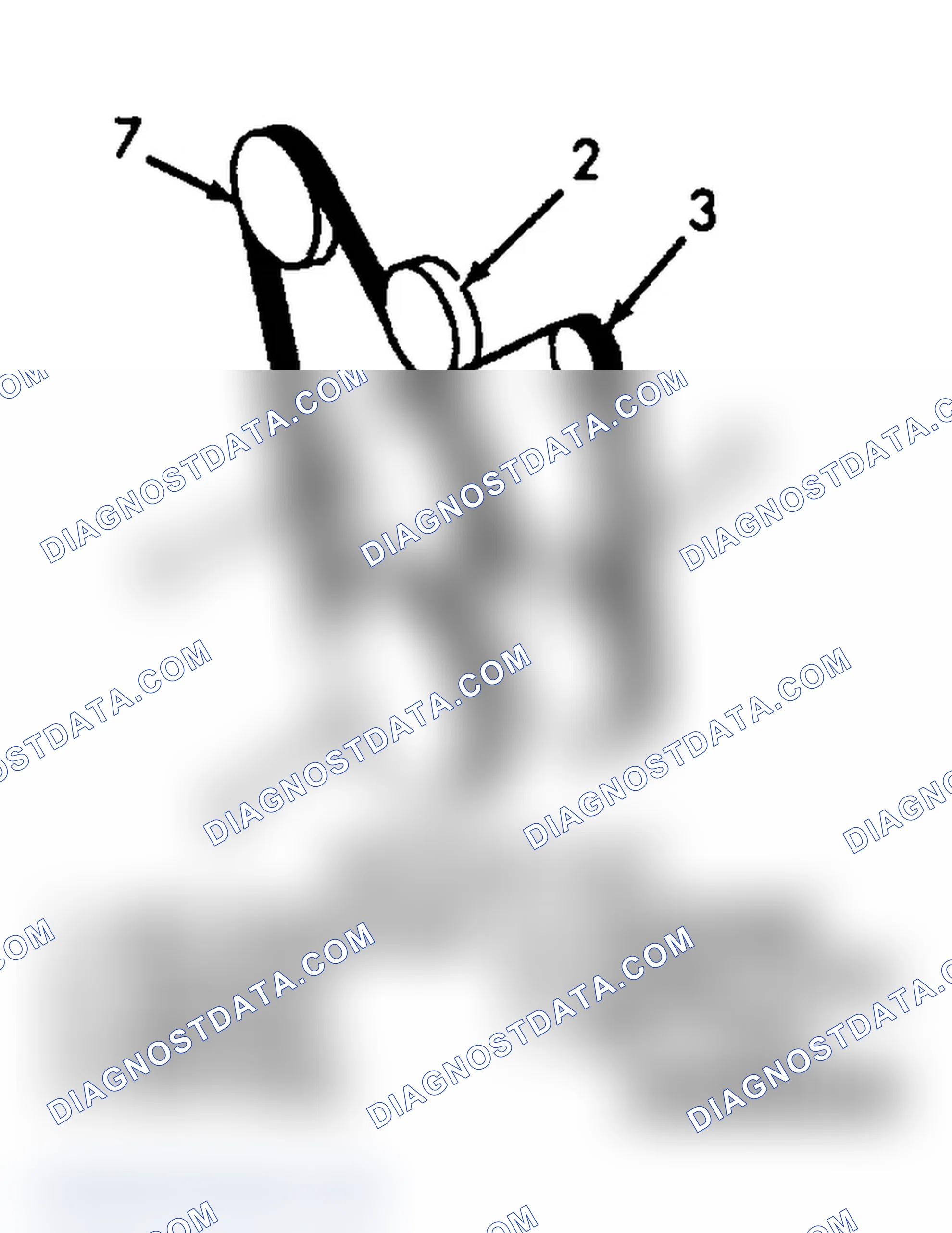 Scheme 1: SERPENTINE BELT ROUTING (4.3L, 5.0L & 5.7L)