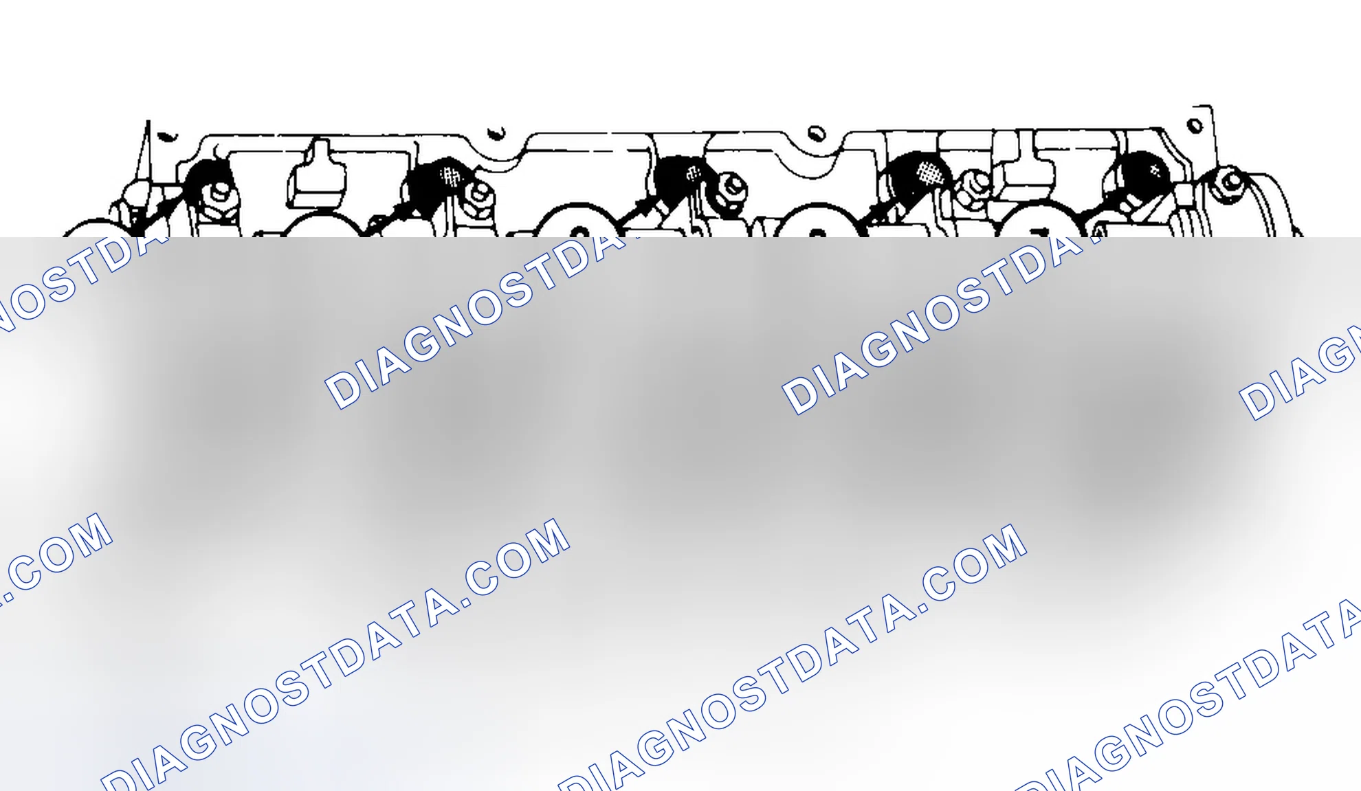 Scheme 7: Typical Cylinder Head Tightening or Loosening Sequence