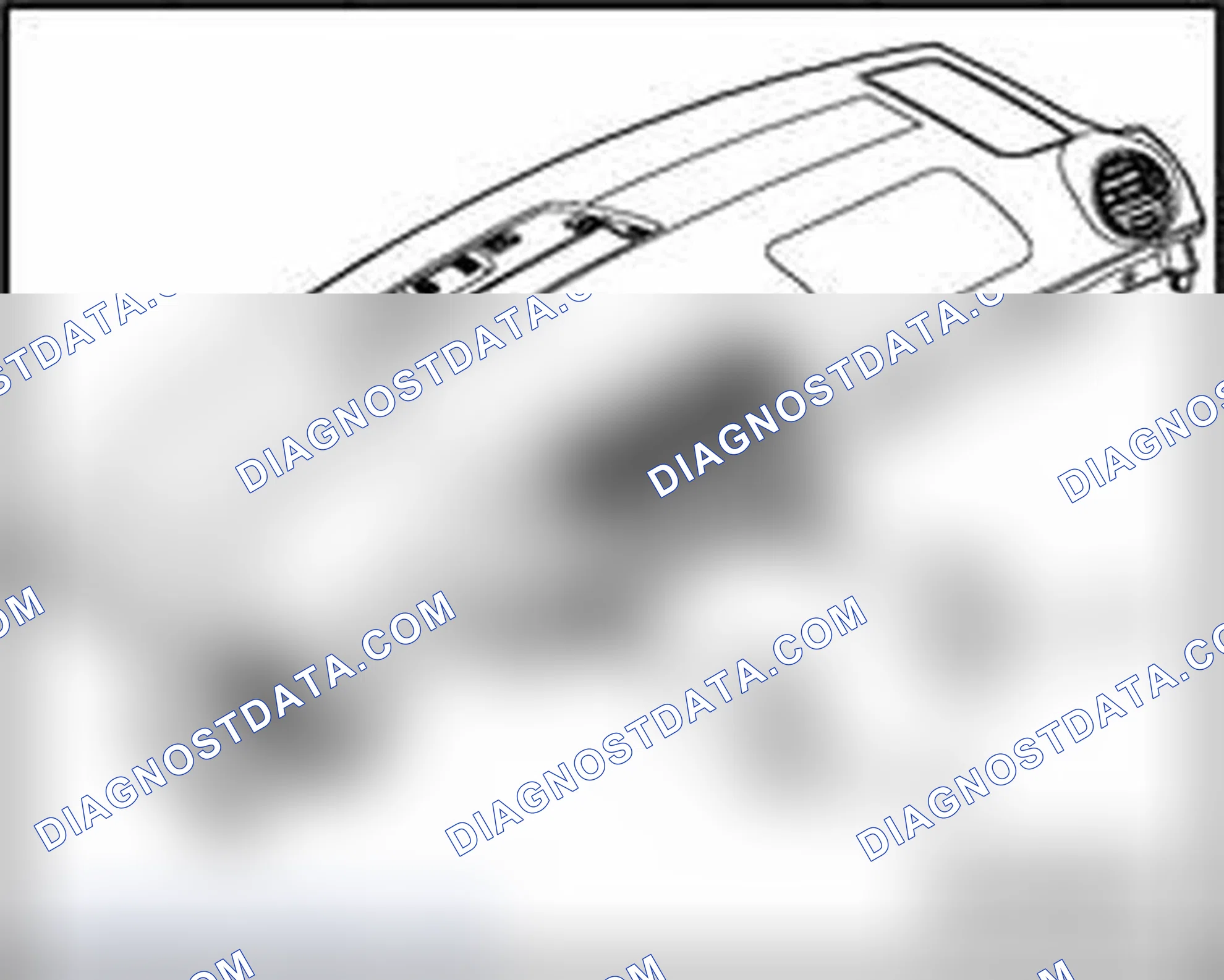 Scheme 124: Removing center instrument panel mountings