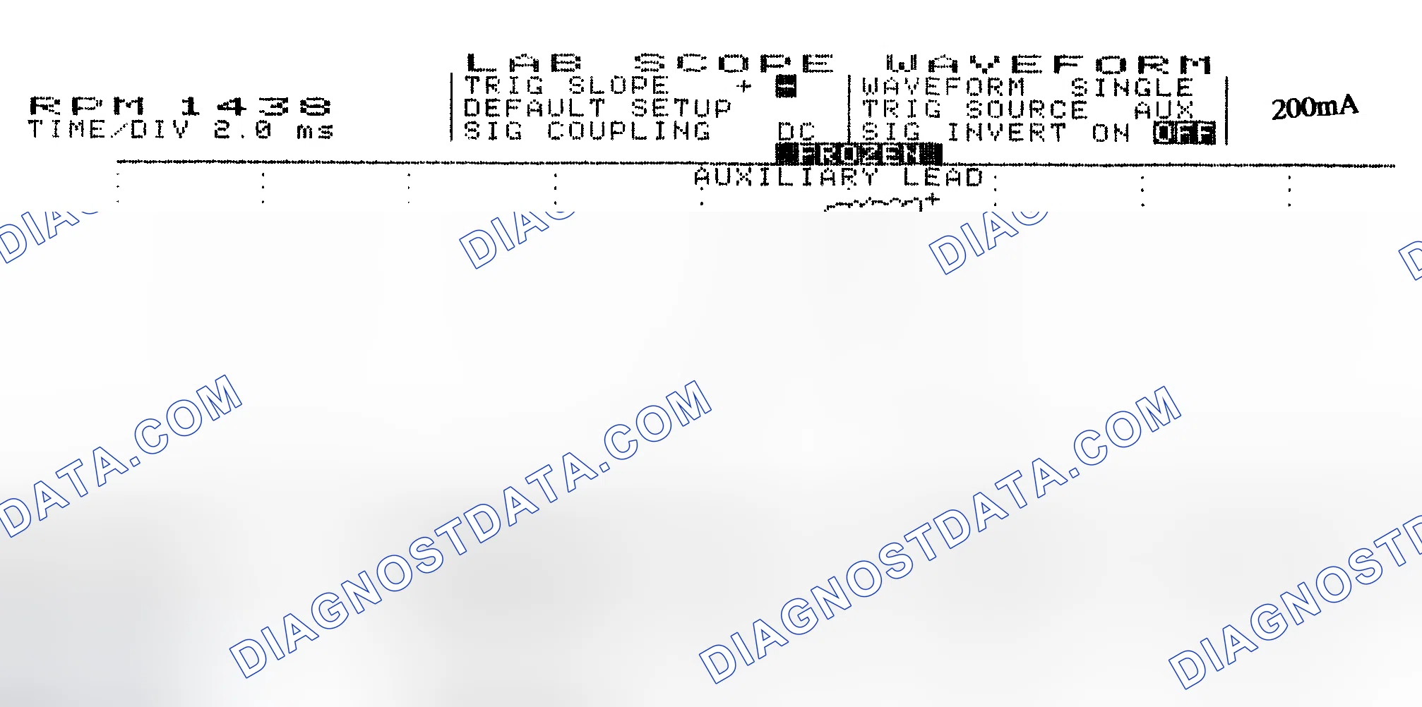 Scheme 15: Single Injector w/Normal Current Flow - Current Pattern