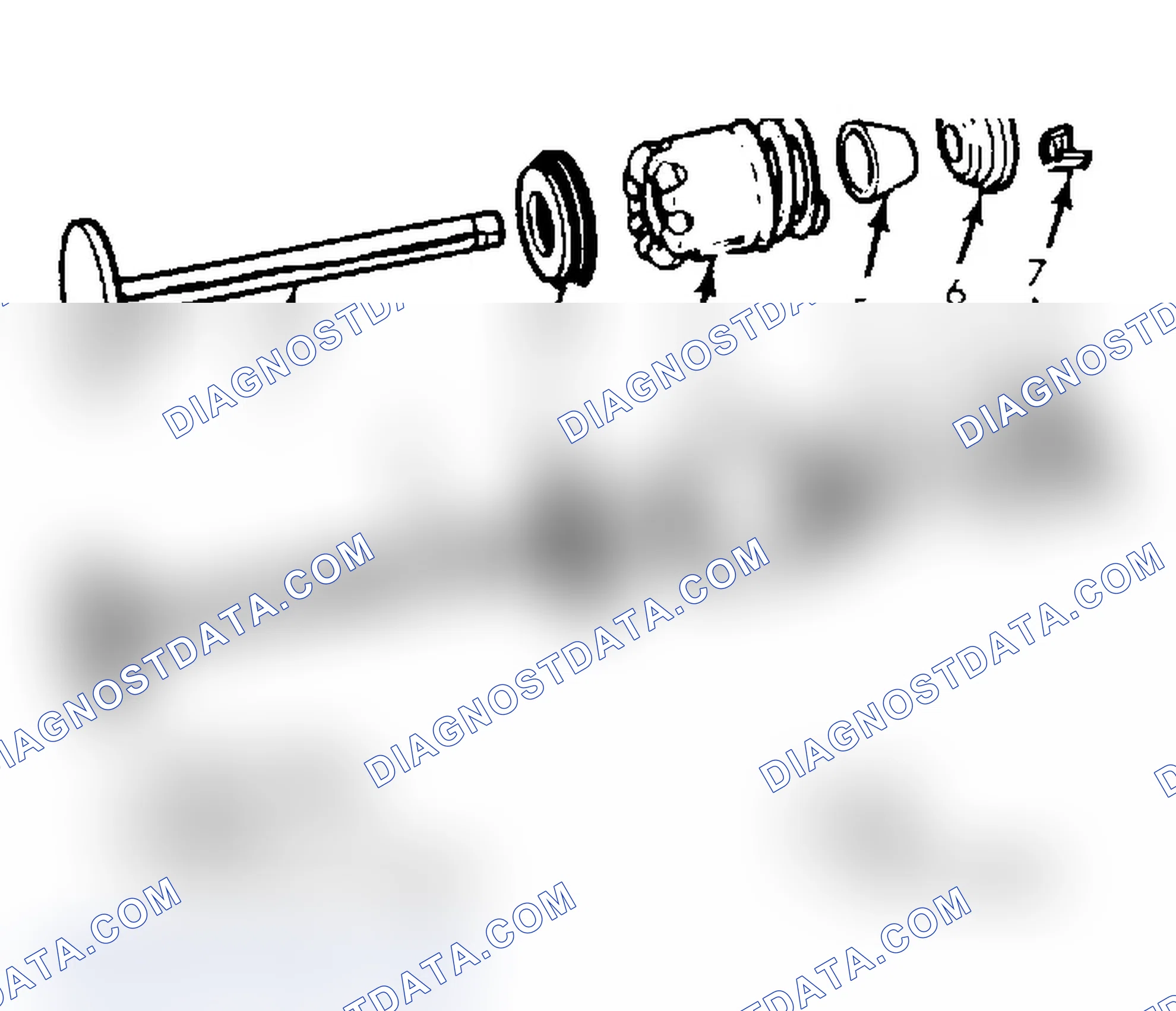 Scheme 44: Exploded View of Valve Spring Assembly