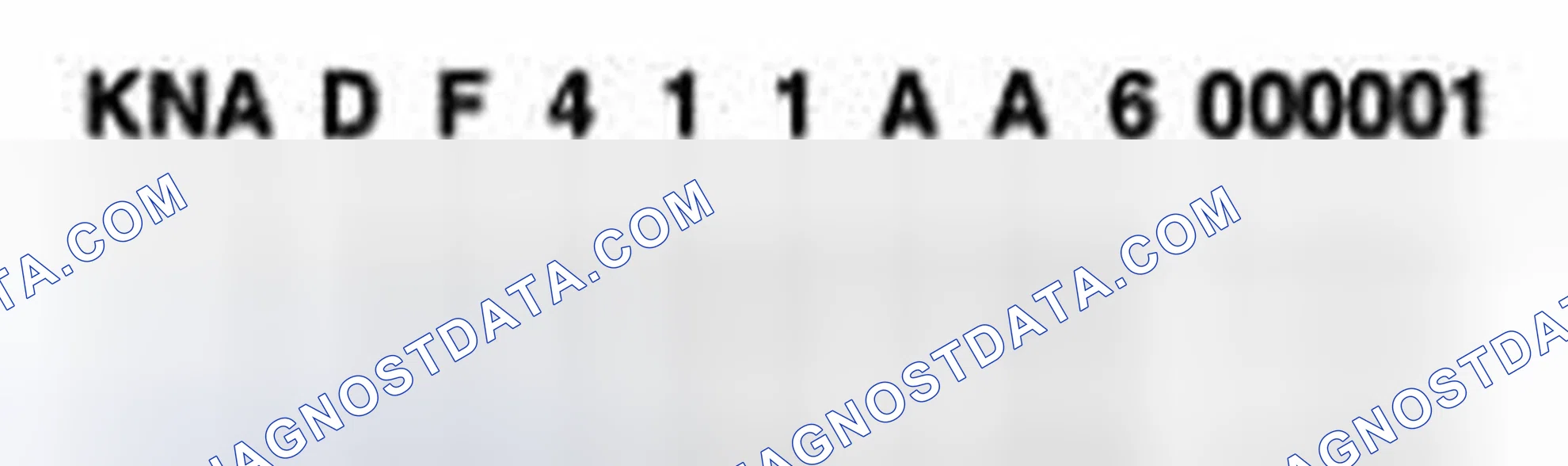 Scheme 6: Vehicle Identification Number