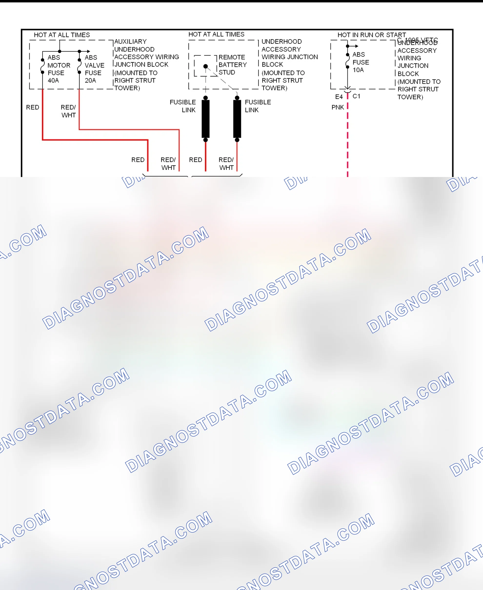 Scheme 7: Electronic Steering Wiring Diagram (Intrigue)