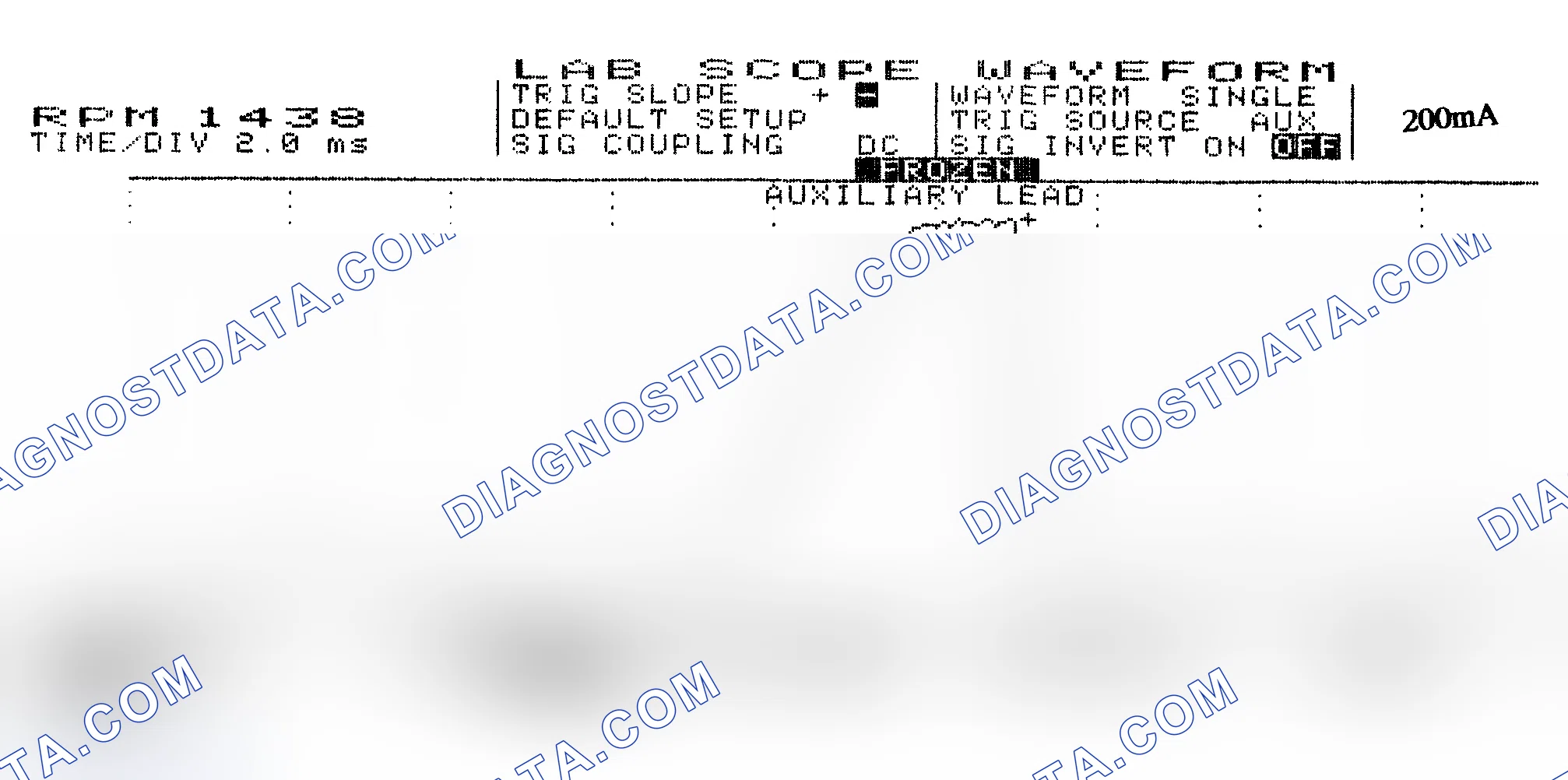 Scheme 15: Single Injector w/Normal Current Flow - Current Pattern