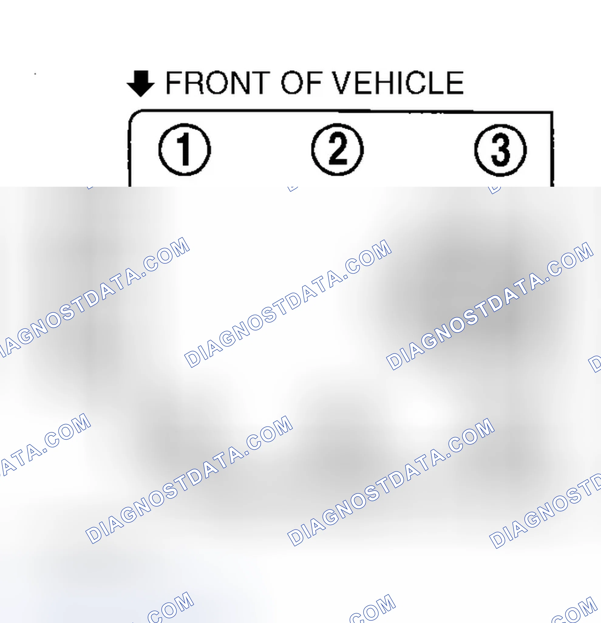 Scheme 1: Firing Order & Timing Marks (3.0L - Except SHO)