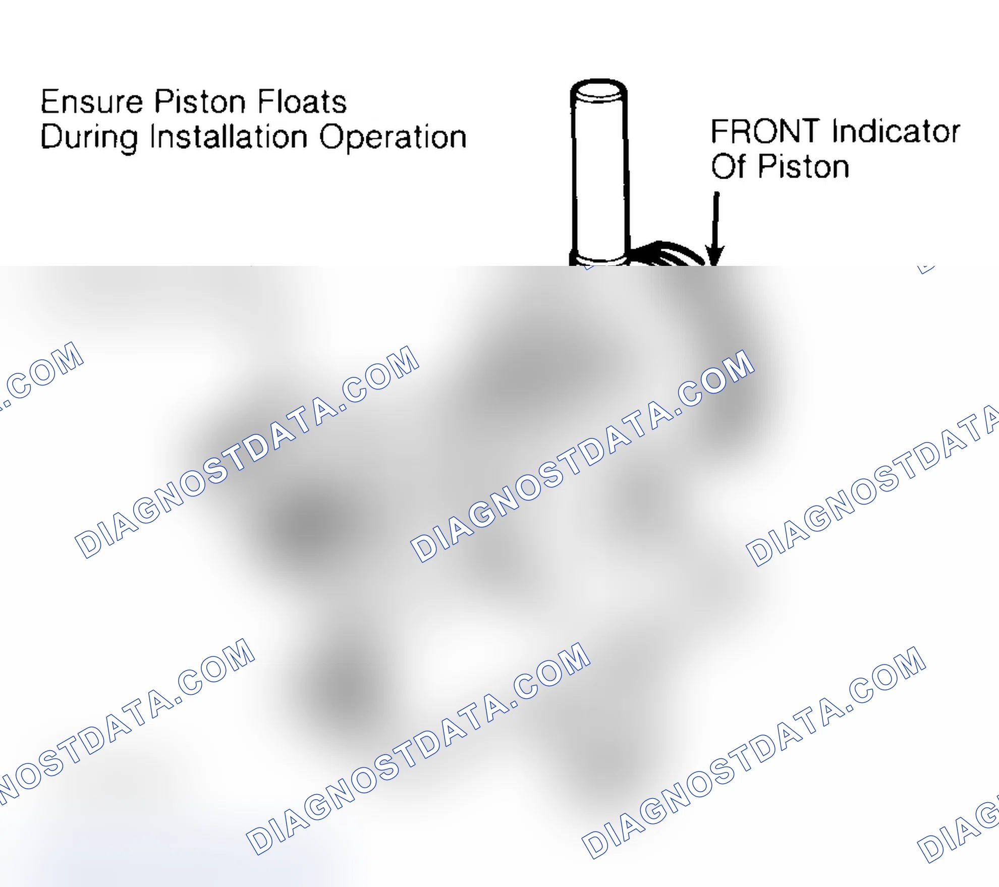 Scheme 12: Installing Typical Piston Pin