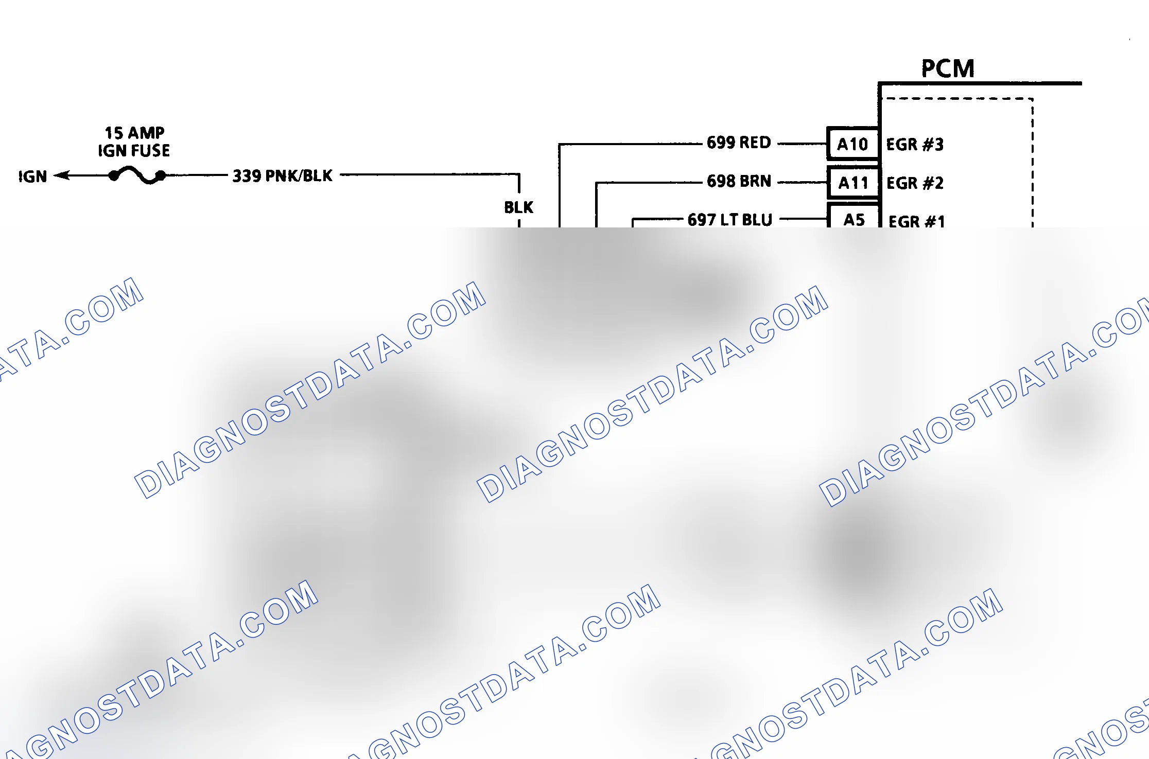 Scheme 229: Code 56 Schematic (3.8L "W" Bodies) Quad-Driver Error