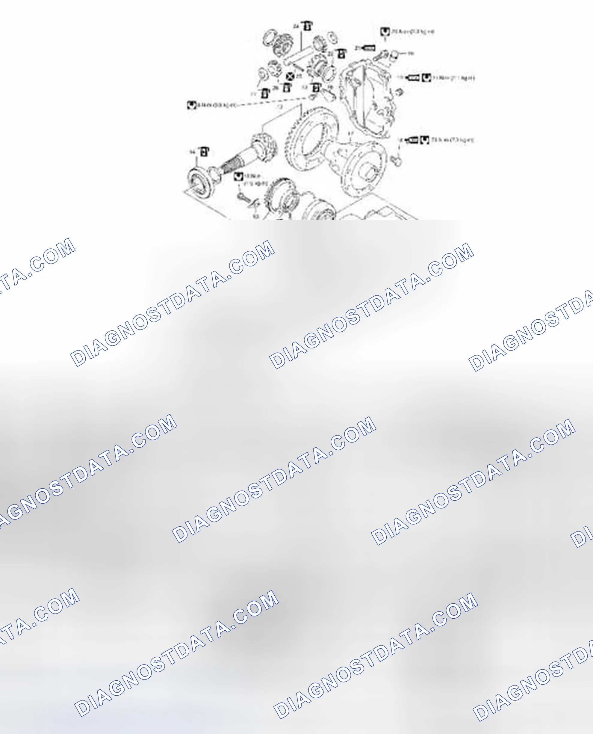 Scheme 57: Rear Differential Components
