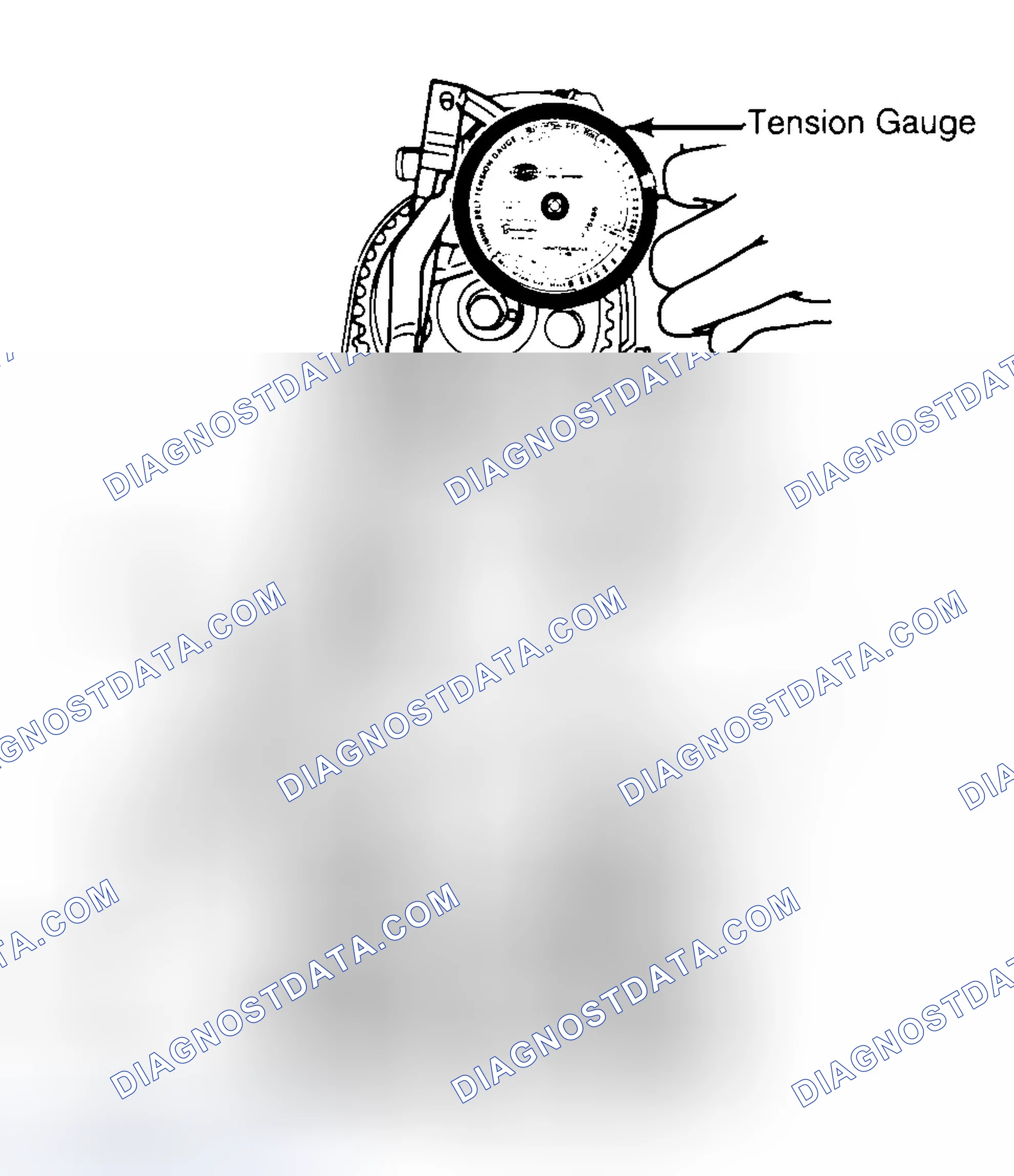 Scheme 3: Adjusting Typical Timing Belt Tension
