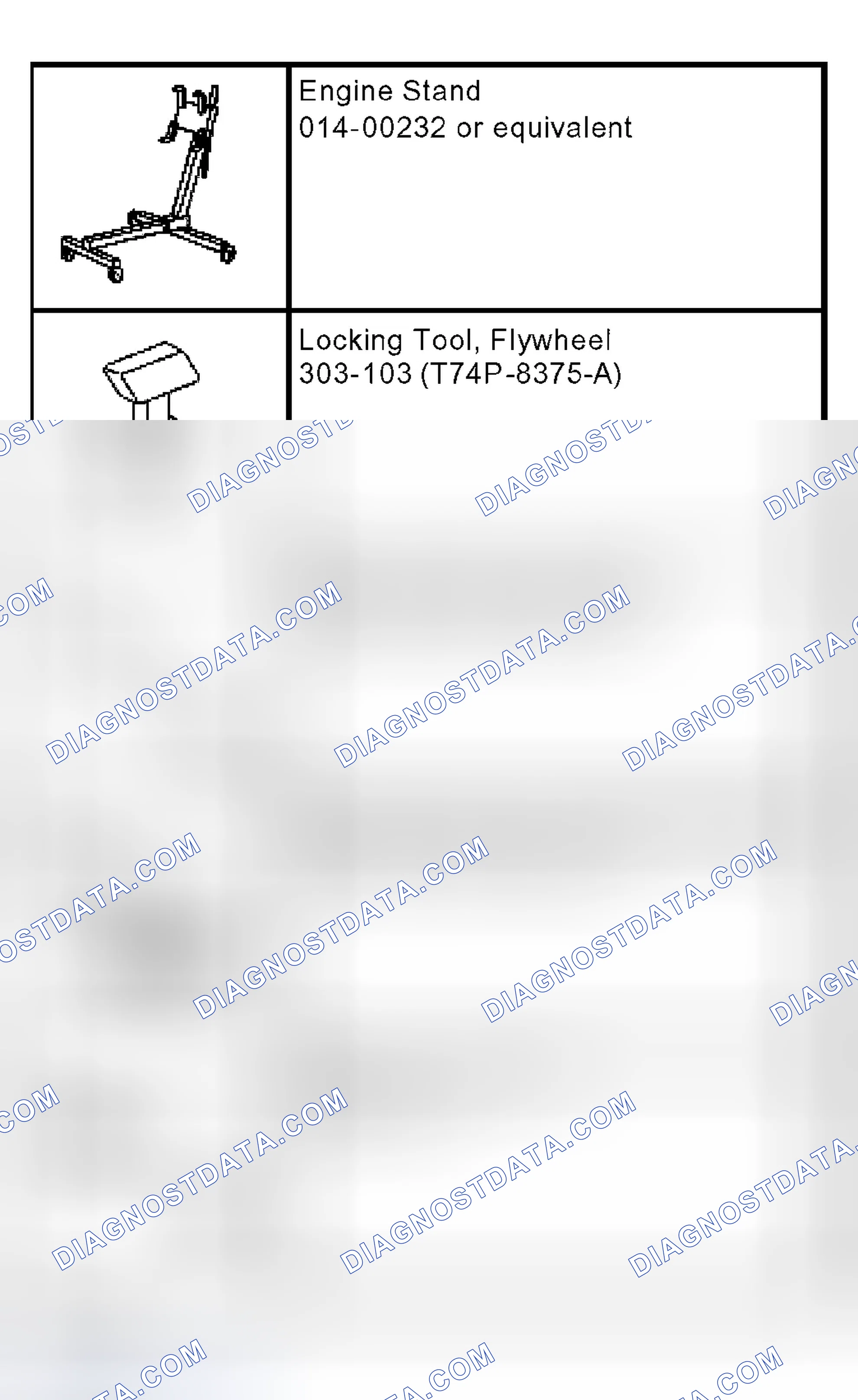 Scheme 188: Special Tool(s)