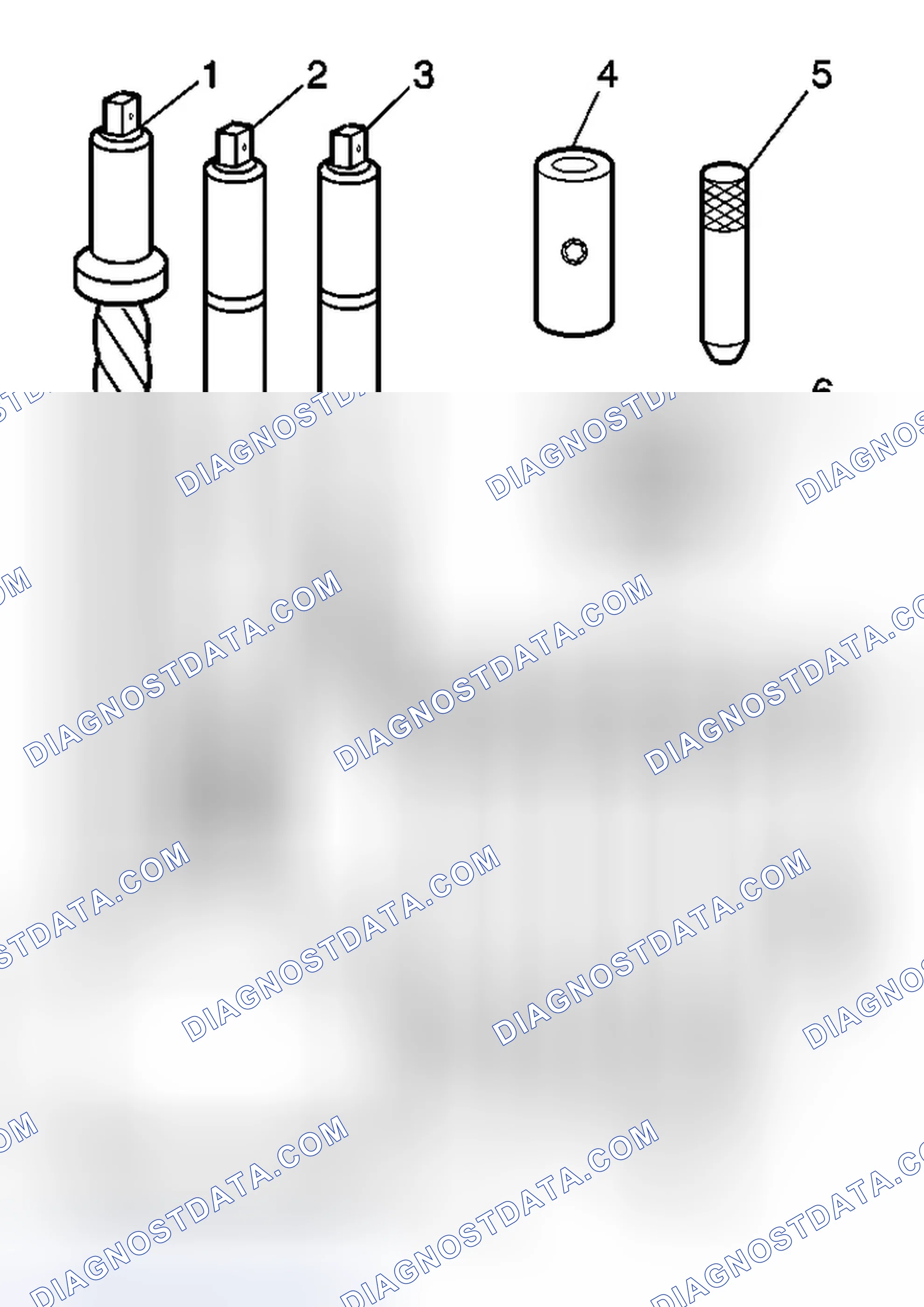 Scheme 671: Cylinder Head Bolt Hole Thread Repair