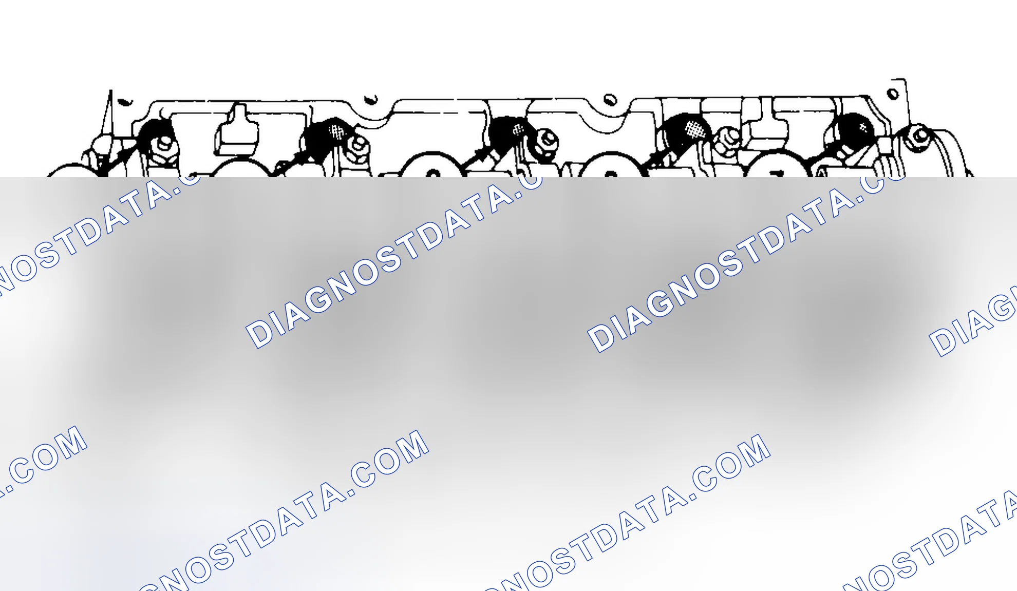Scheme 7: Typical Cylinder Head Tightening or Loosening Sequence
