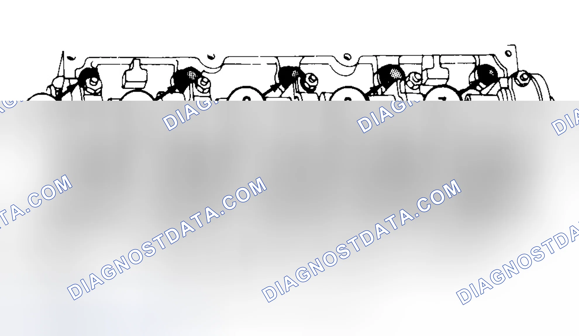 Scheme 7: Typical Cylinder Head Tightening or Loosening Sequence