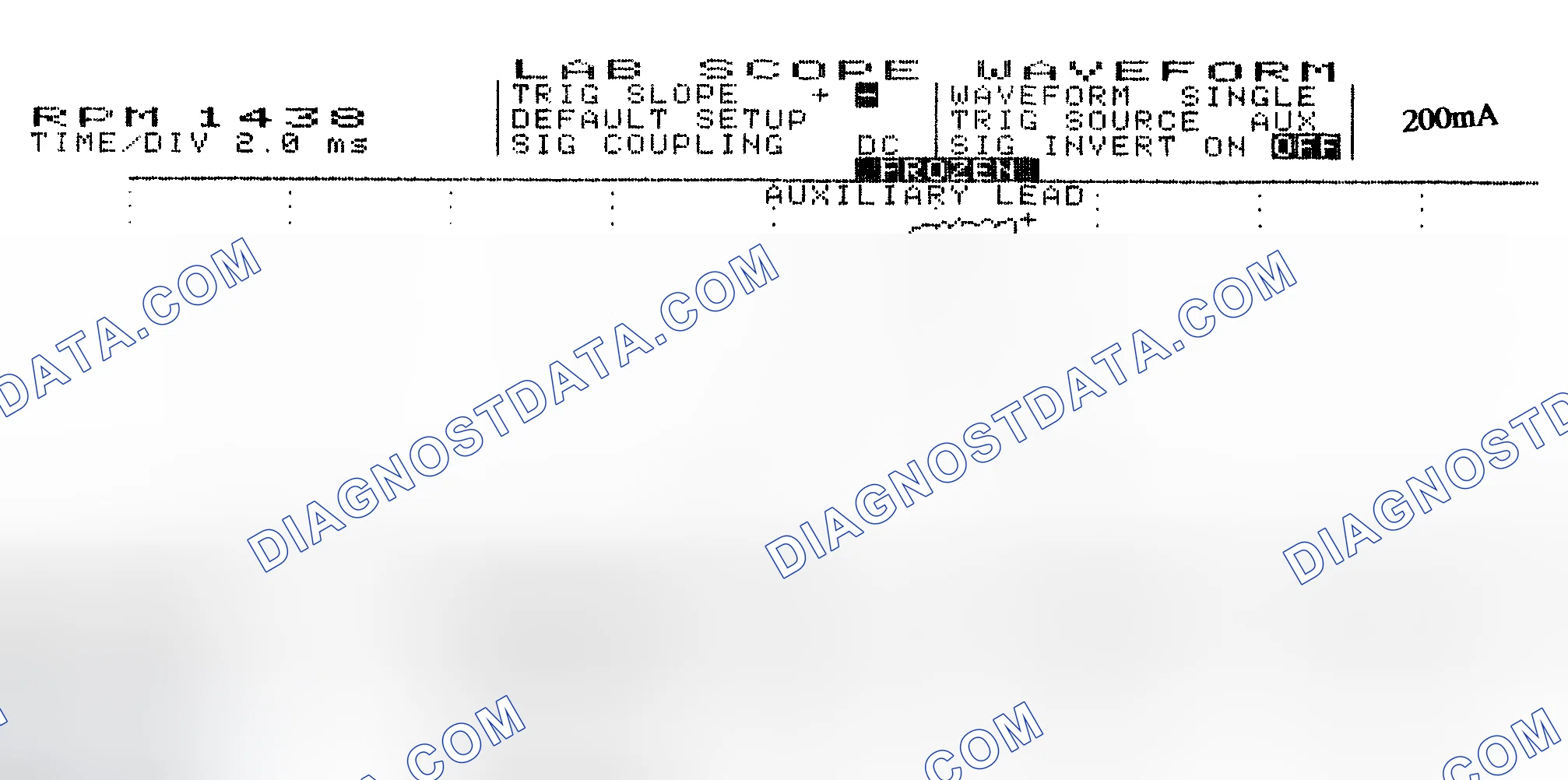 Scheme 15: Single Injector w/Normal Current Flow - Current Pattern