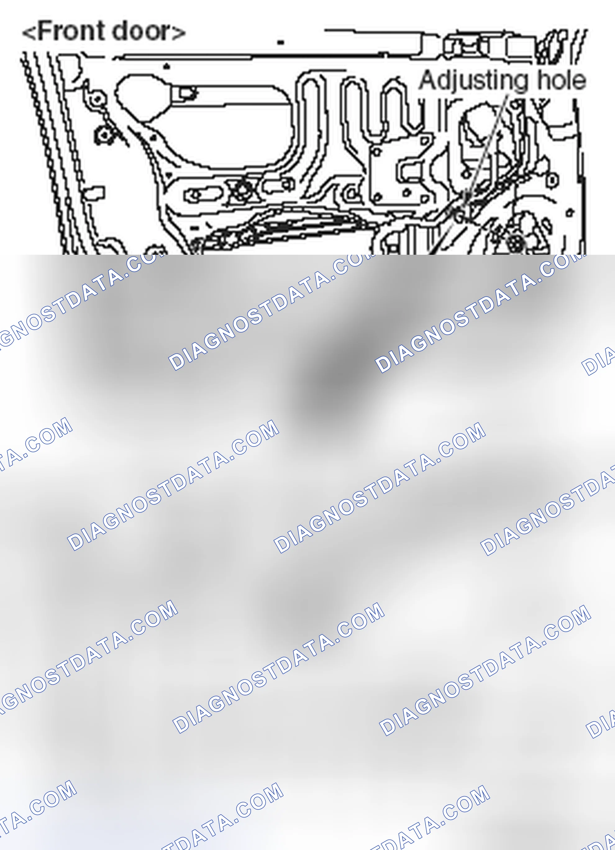 Scheme 16: DOOR WINDOW GLASS ADJUSTMENT